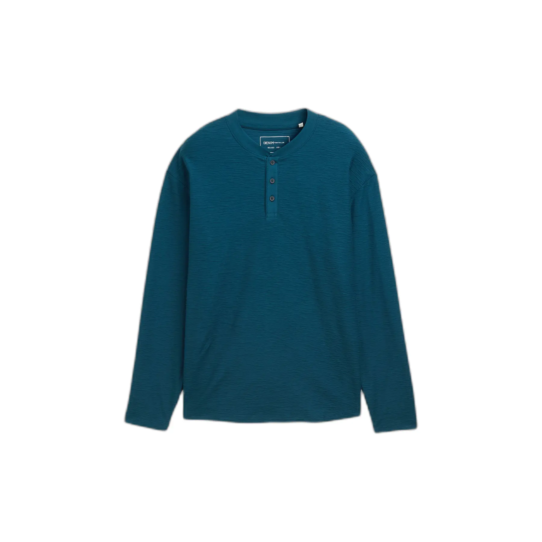 Strukturierter Langarm-T-Shirt Tom Tailor Denim