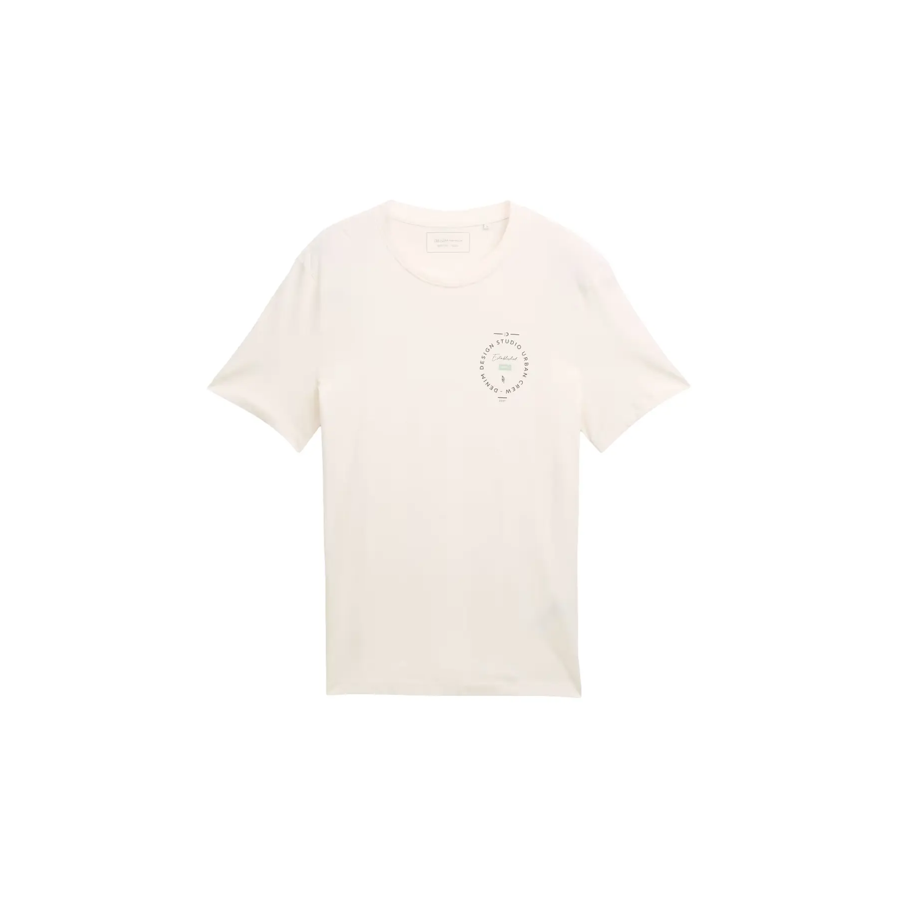 T-shirt stampato sul petto Tom Tailor Denim