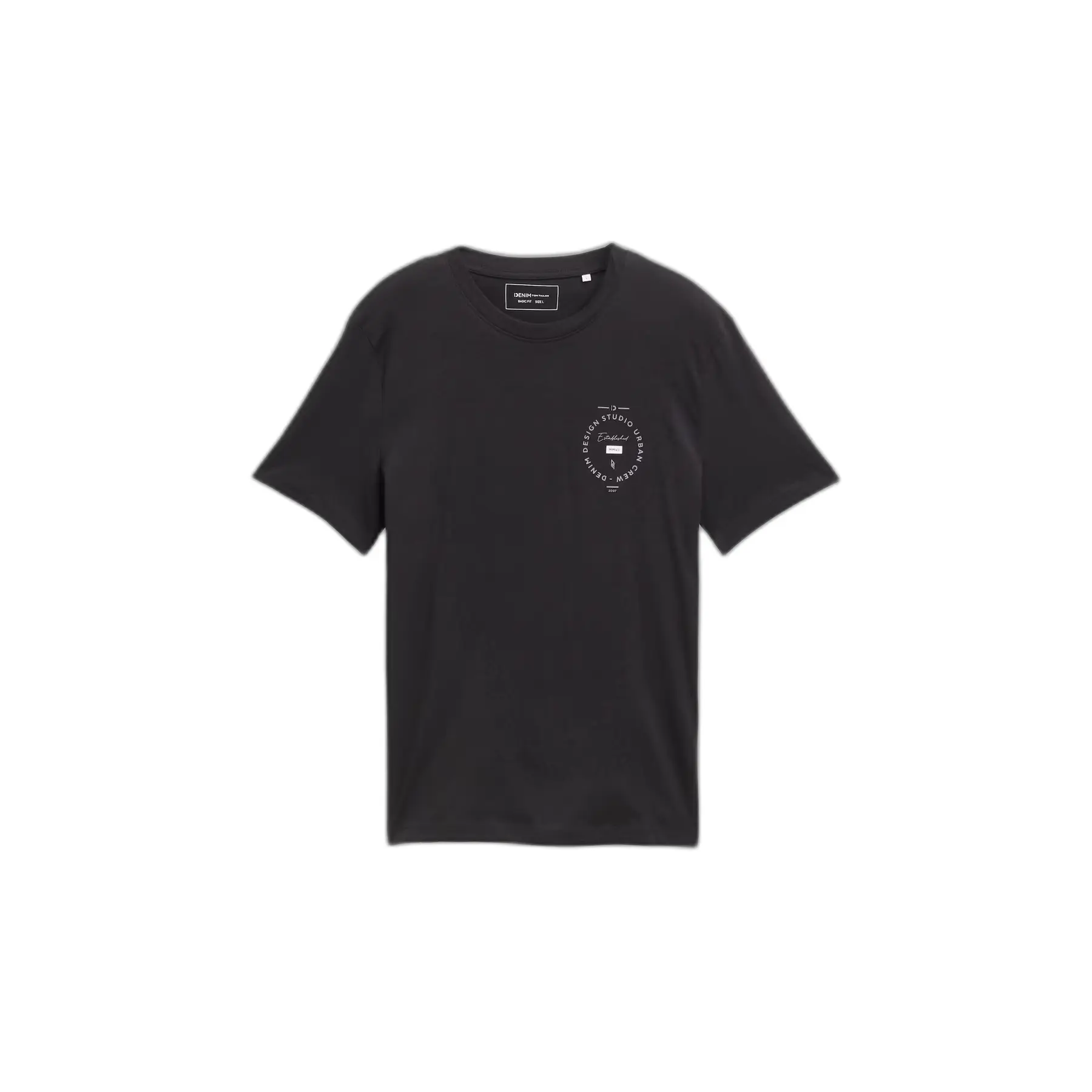 T-shirt stampato sul petto Tom Tailor Denim