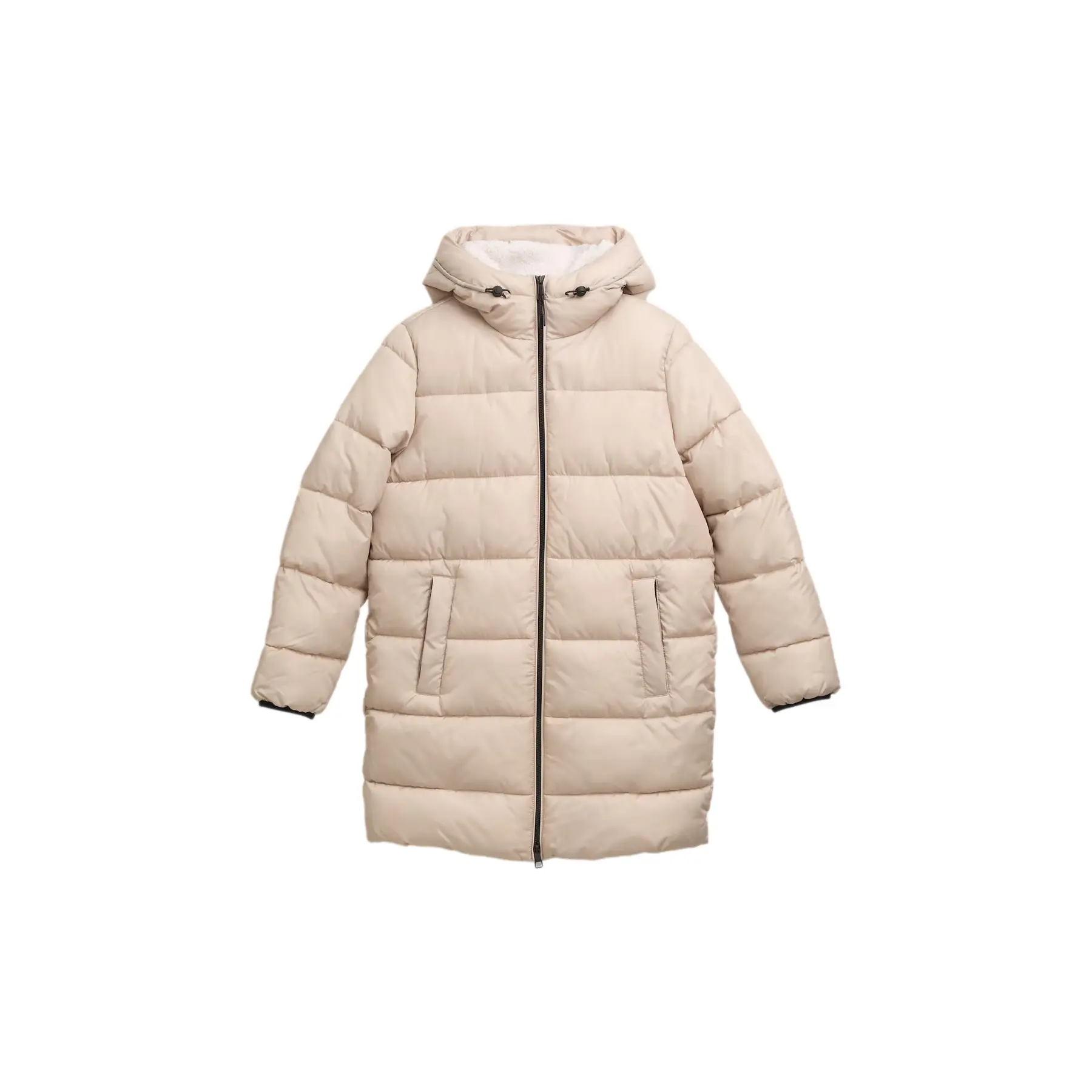 Piumino con cappuccio da donna