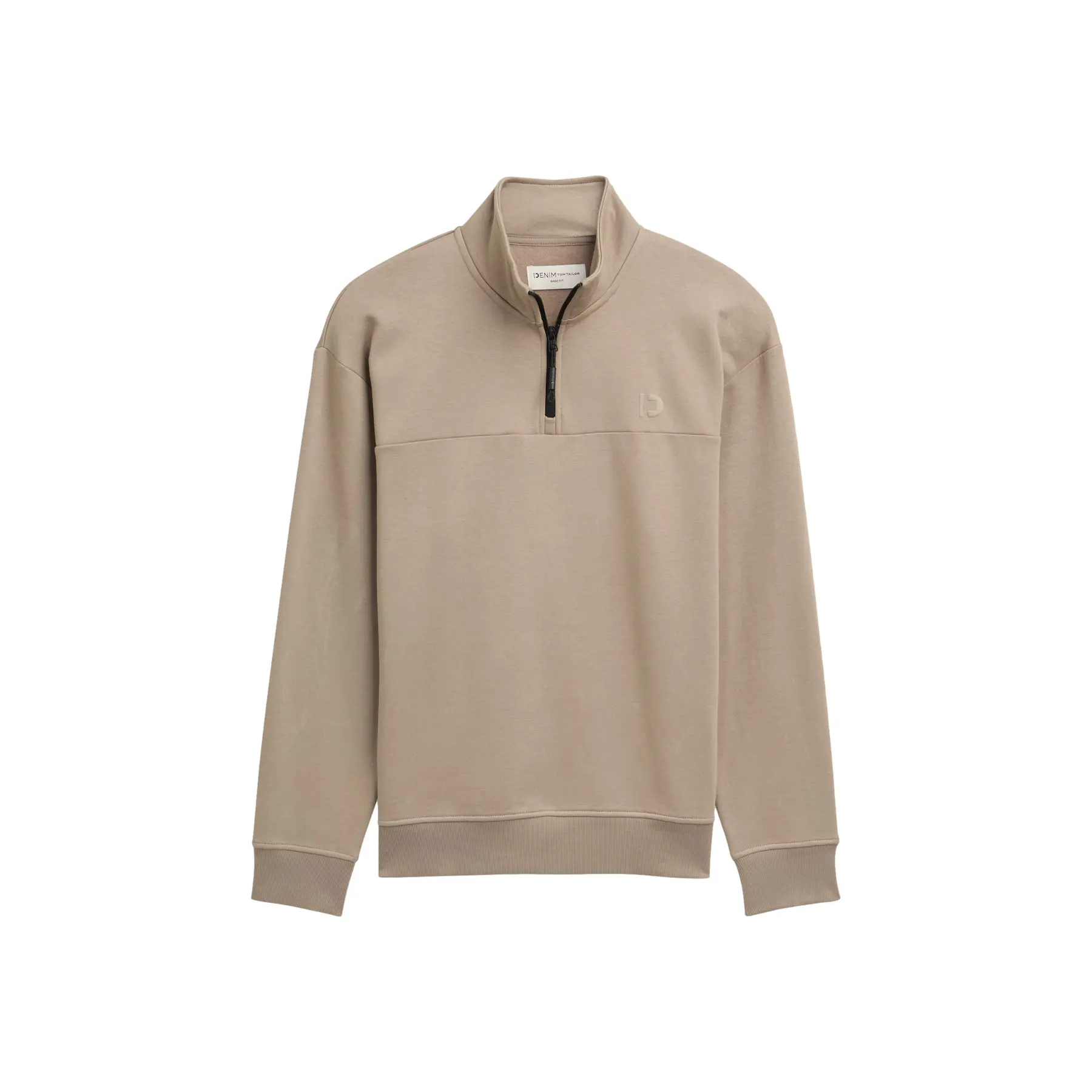 Felpa stampata 1/4 Zip Tom Tailor Denim