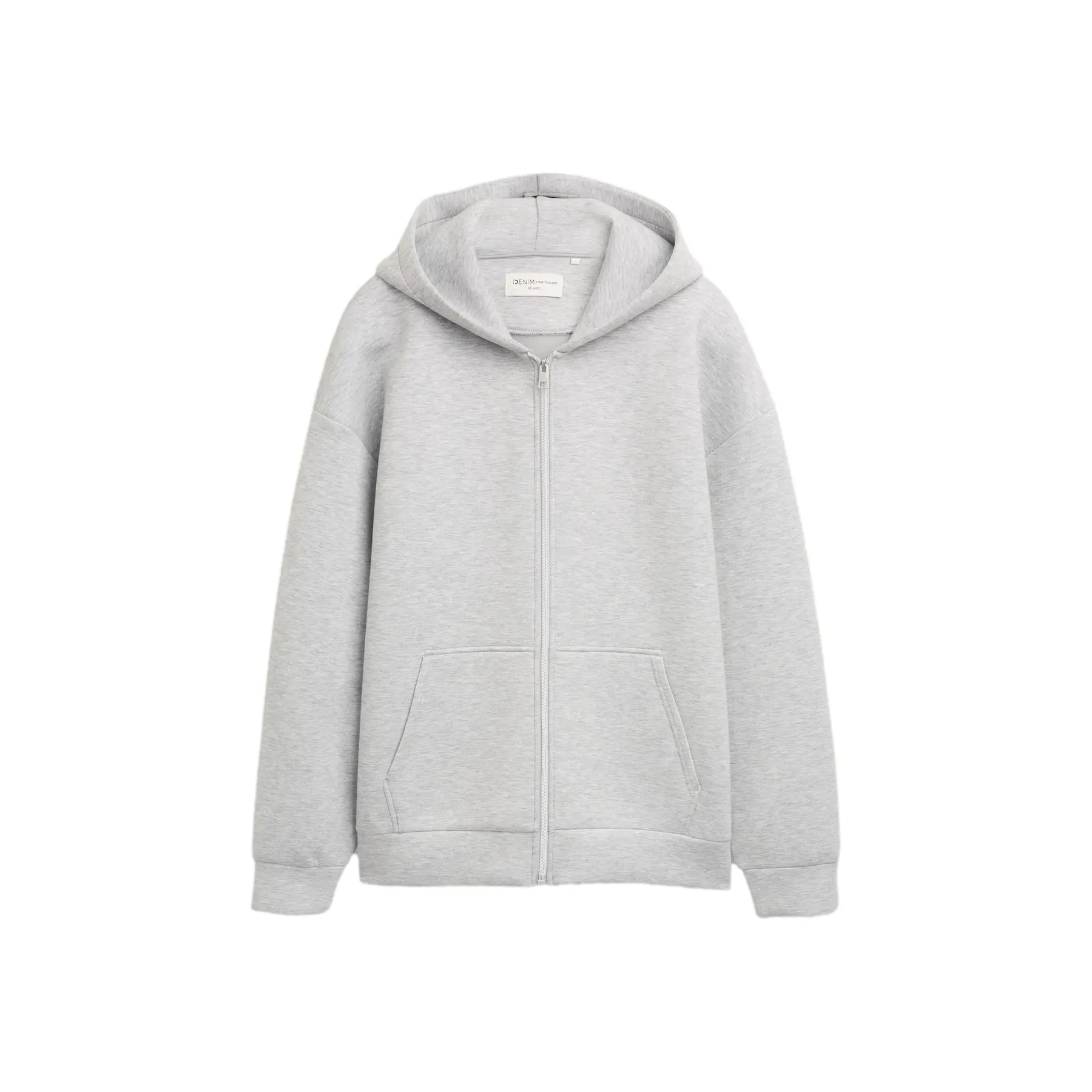 Felpa con cerniera a cappuccio Tom Tailor Denim