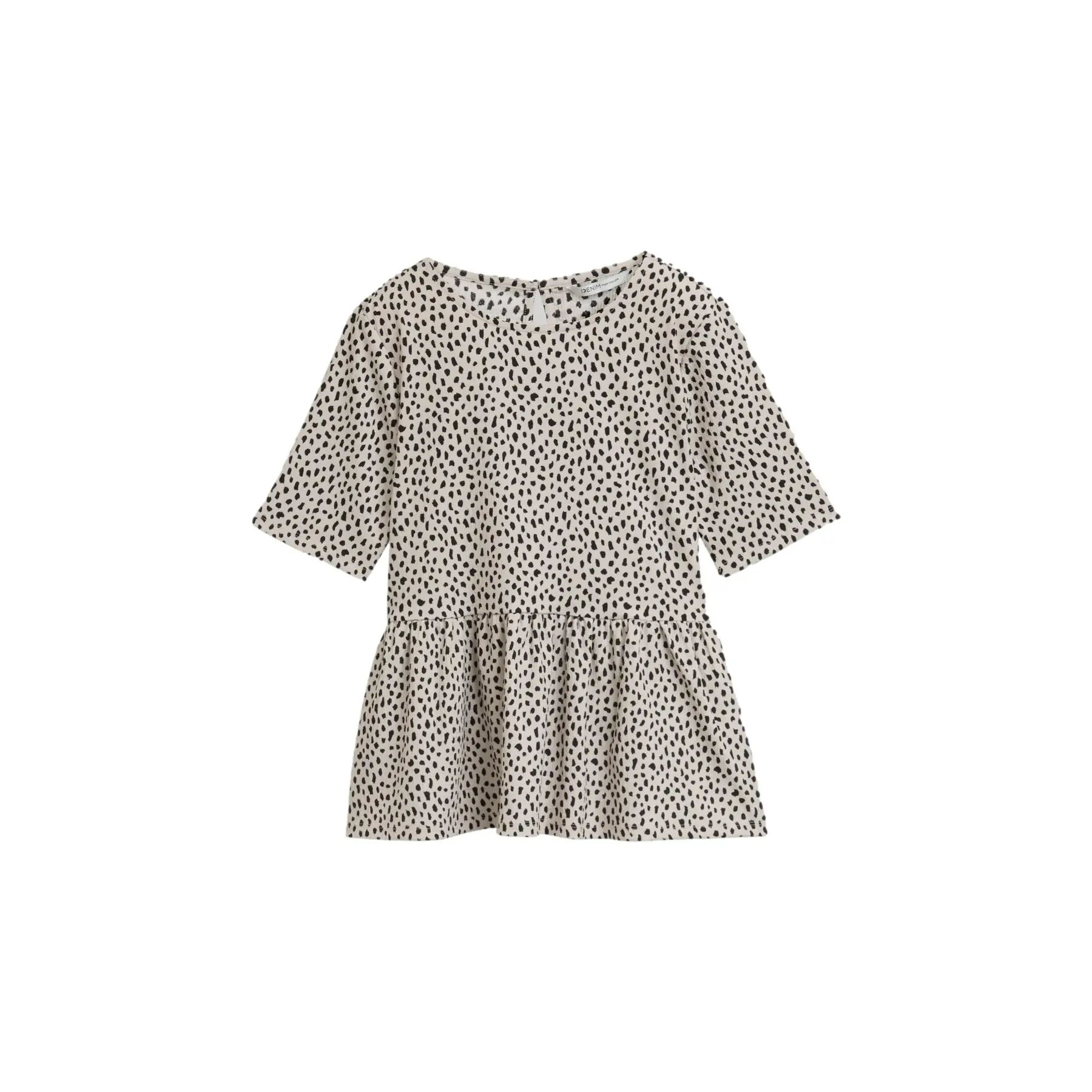 T-shirt strutturato peplum donna Tom Tailor Denim