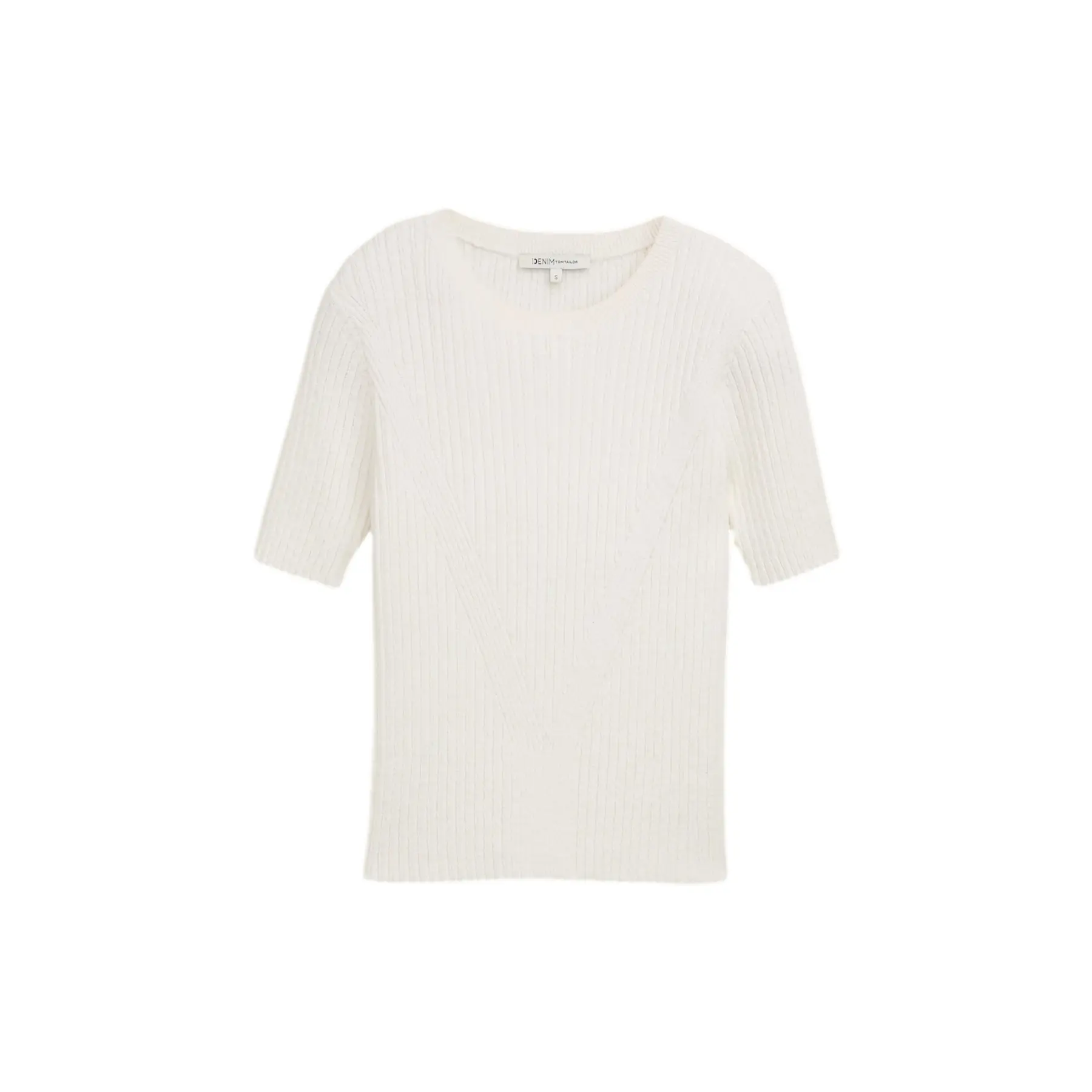 Pull Côtelé a Maglia Donna Tom Tailor Denim