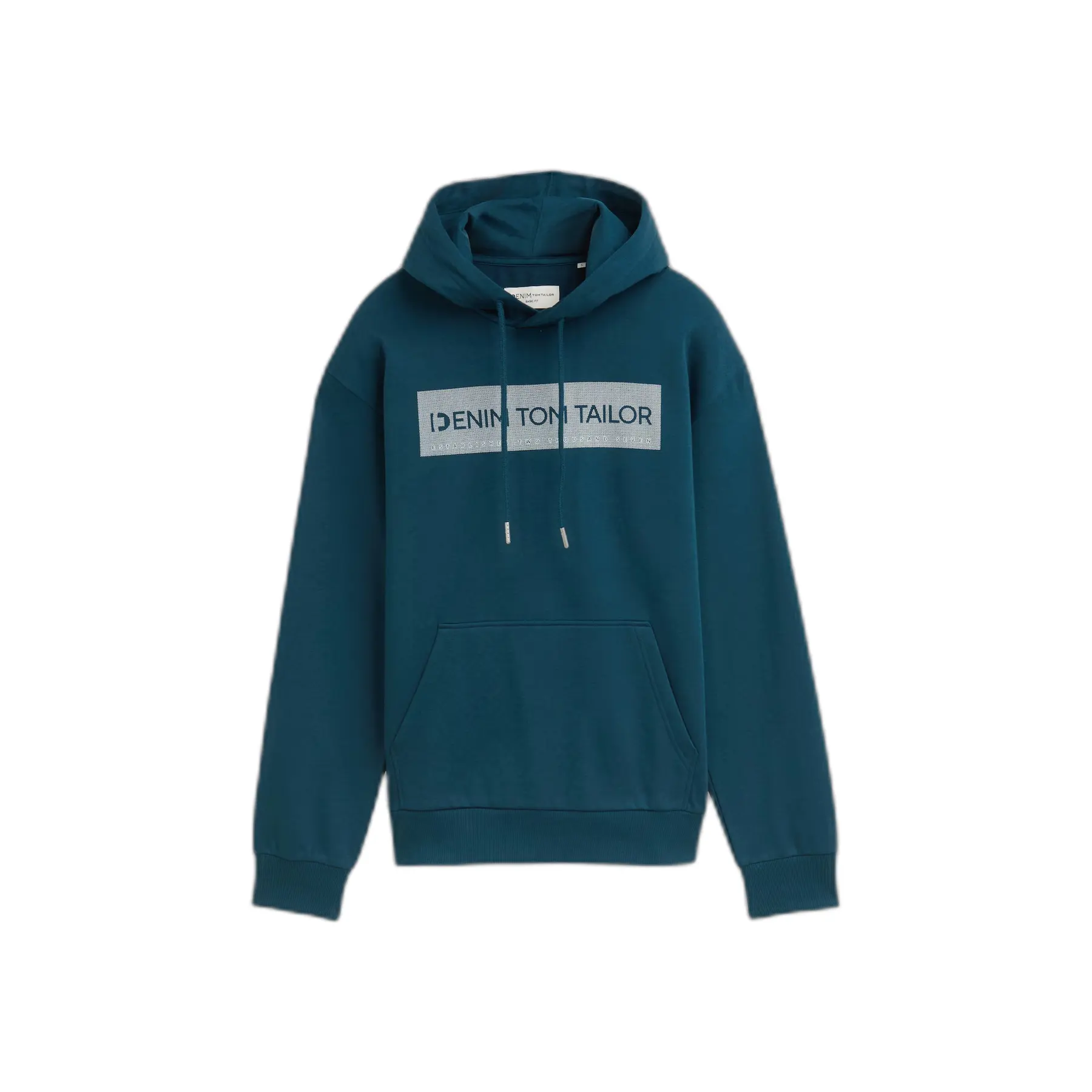 Bedruckter Kapuzenpullover Tom Tailor Denim
