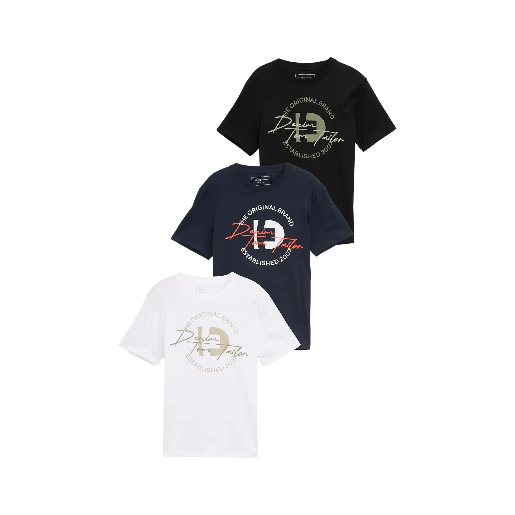 T-shirt Tom Tailor Denim (x3)
