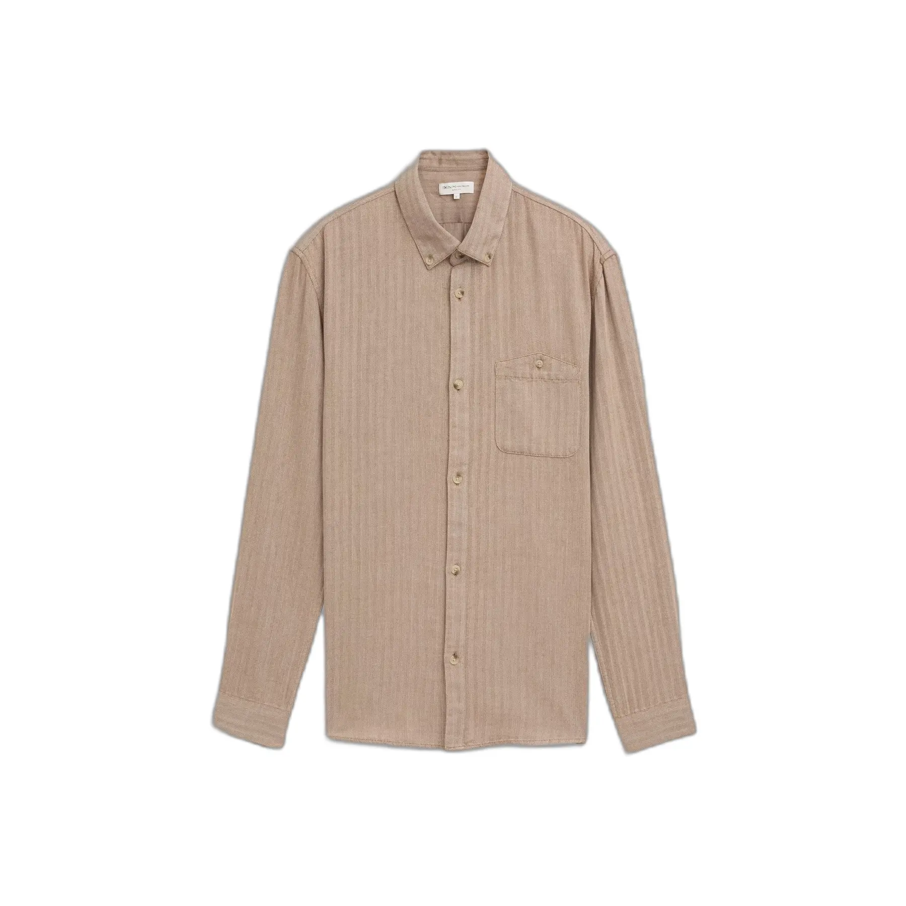 Camicia a maniche lunghe bicolore a zigzag Tom Tailor Denim