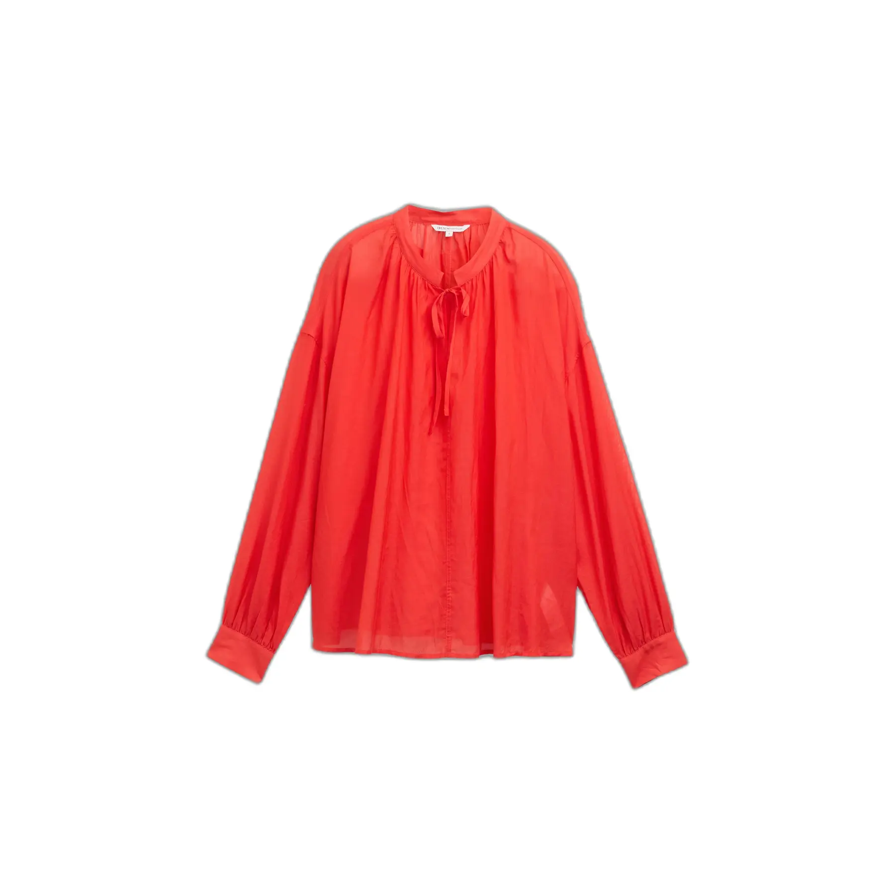 Blusa oversize da annodare dettagli donna Tom Tailor Denim
