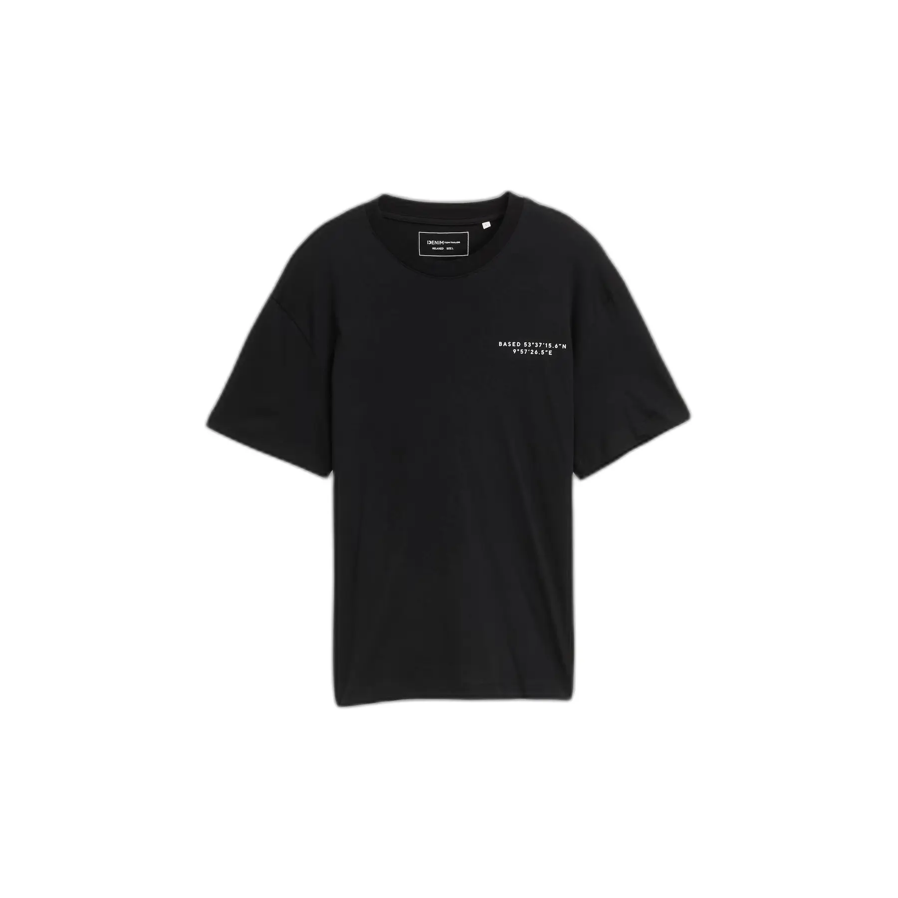 T-shirt relaxed stampato in cotone Tom Tailor Denim