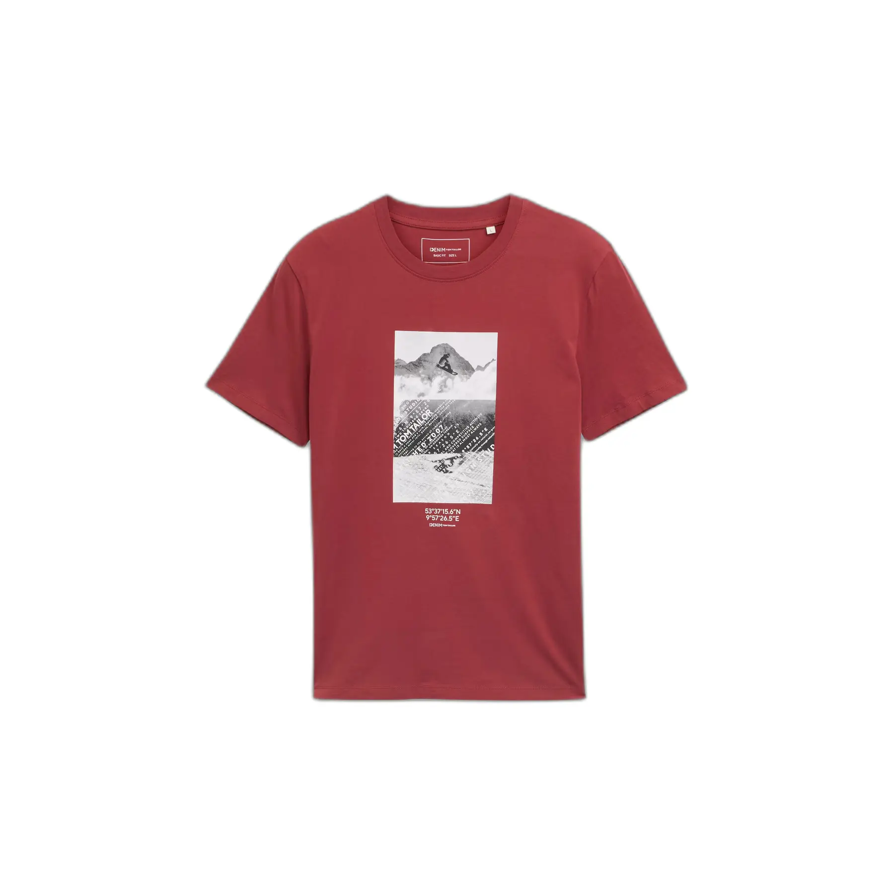 T-shirt con foto stampata Tom Tailor Denim
