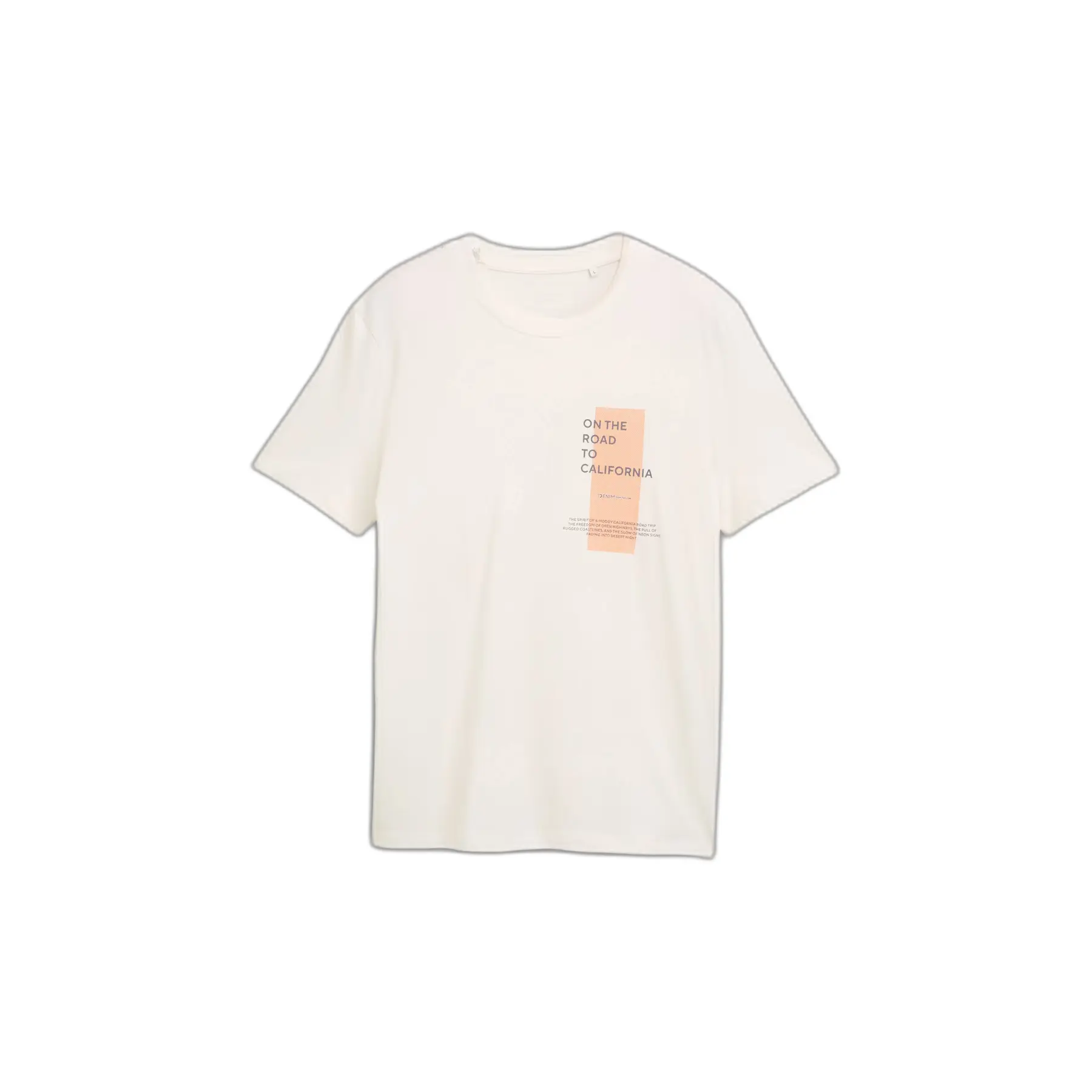 T-shirt stampato sul petto Tom Tailor Denim