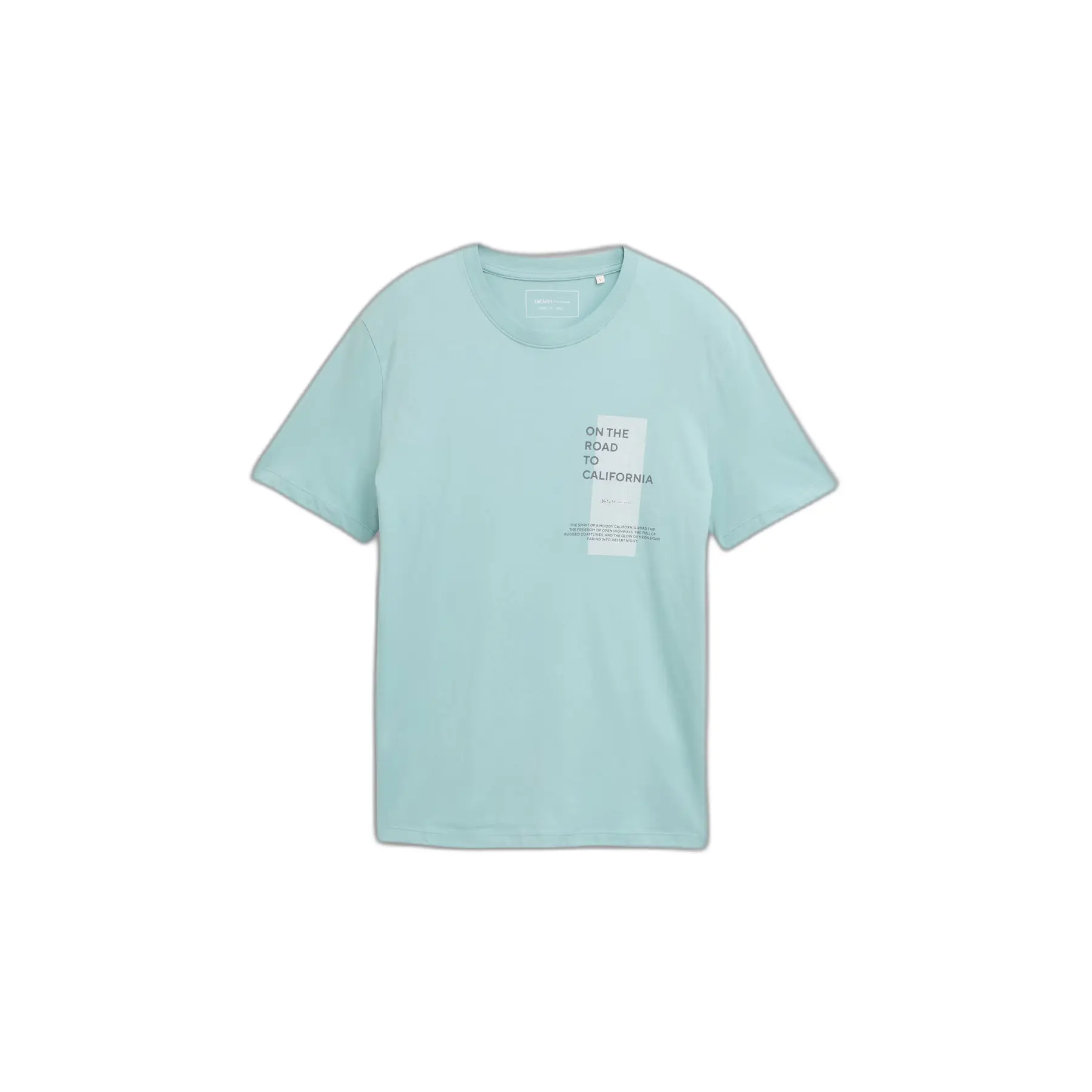 T-shirt stampato sul petto Tom Tailor Denim