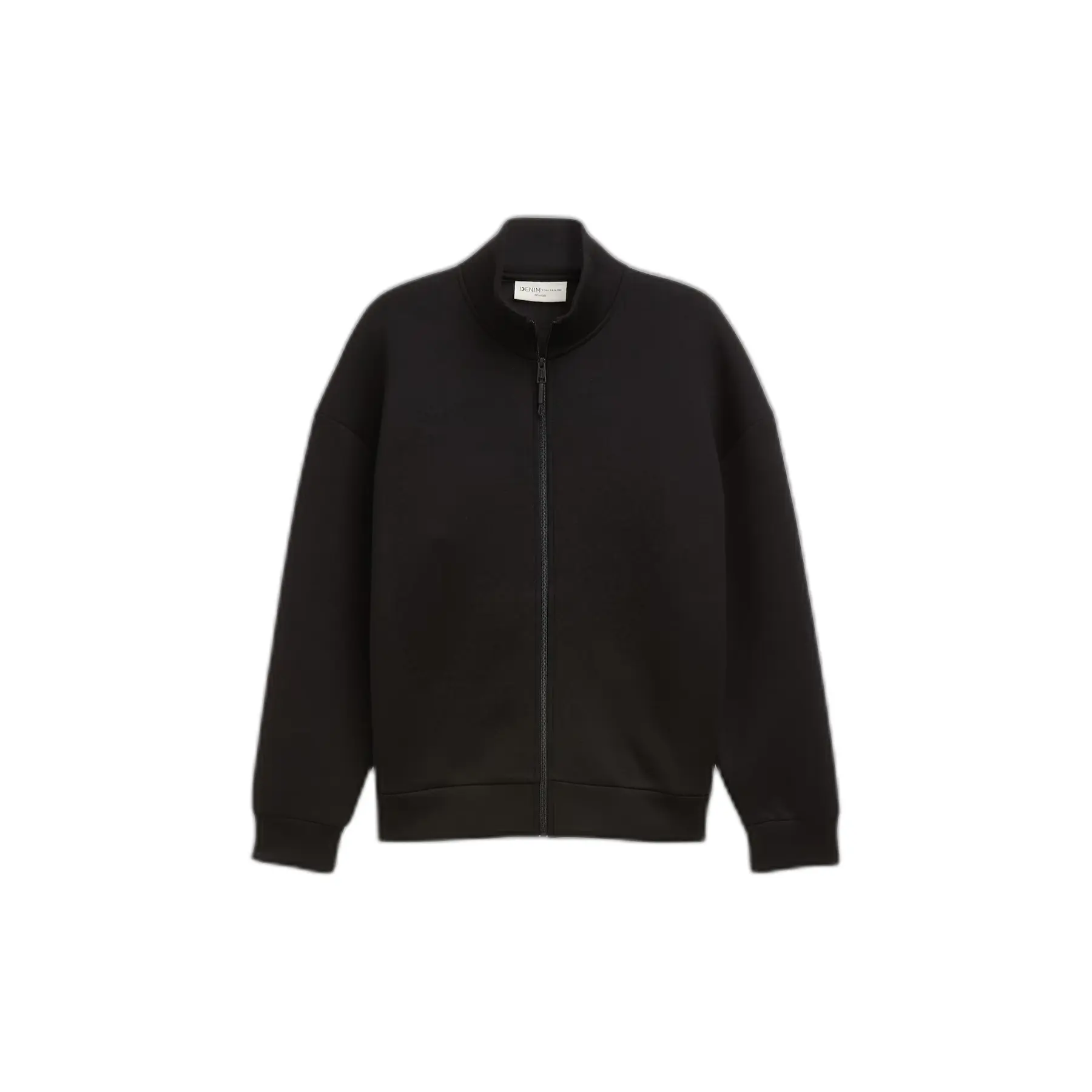 Felpa scuba col alto Tom Tailor Denim Relaxed
