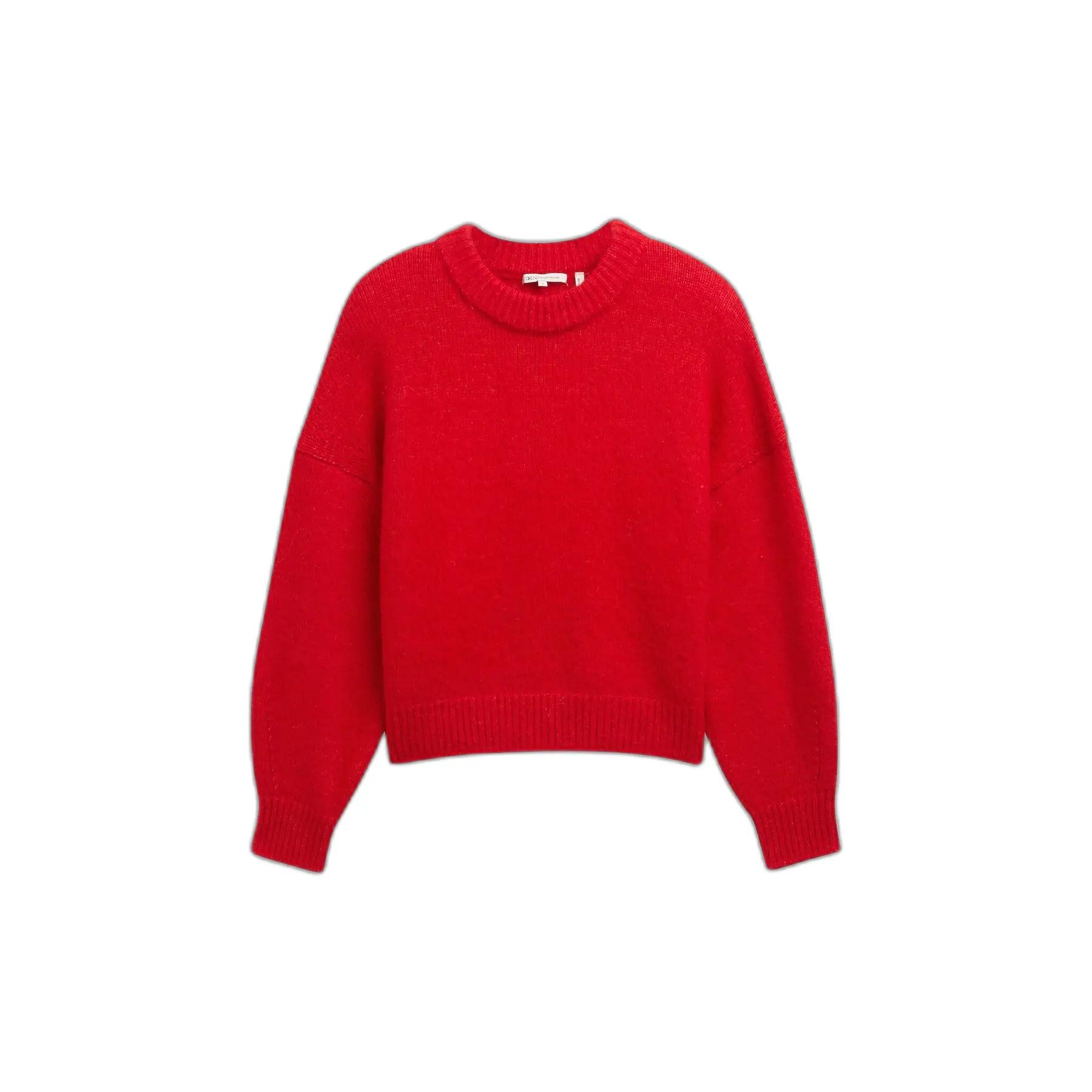 Maglione a girocollo in maglia soffice donna