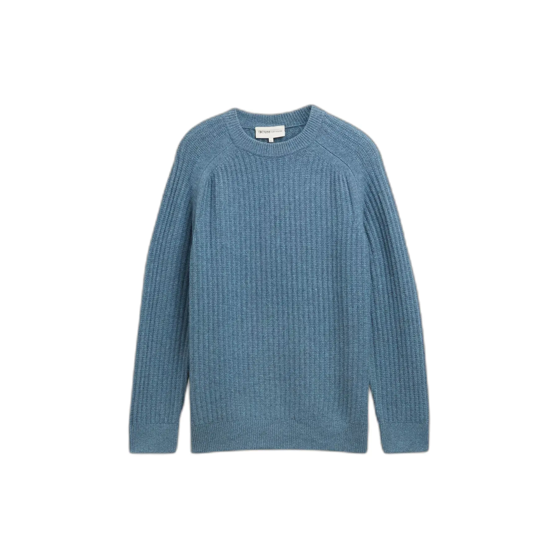 Maglione girocollo morbido strutturato a maglia Tom Tailor Denim