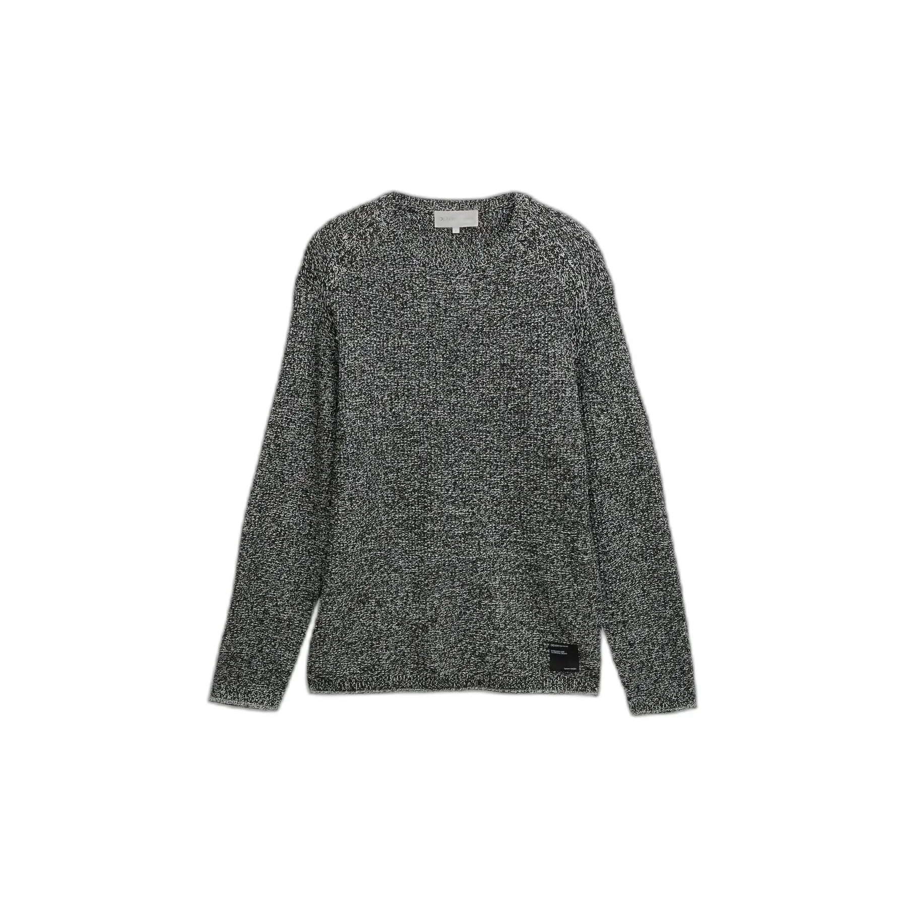 Maglione a girocollo caldo strutturato bicolore in maglia Tom Tailor Denim