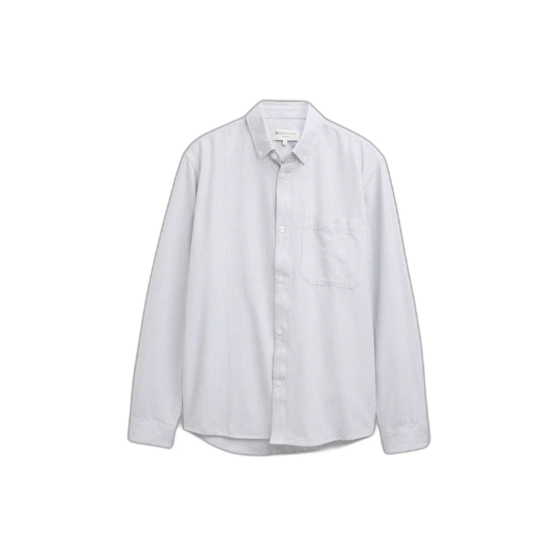 Camicia a righe Tom Tailor Denim Relaxed