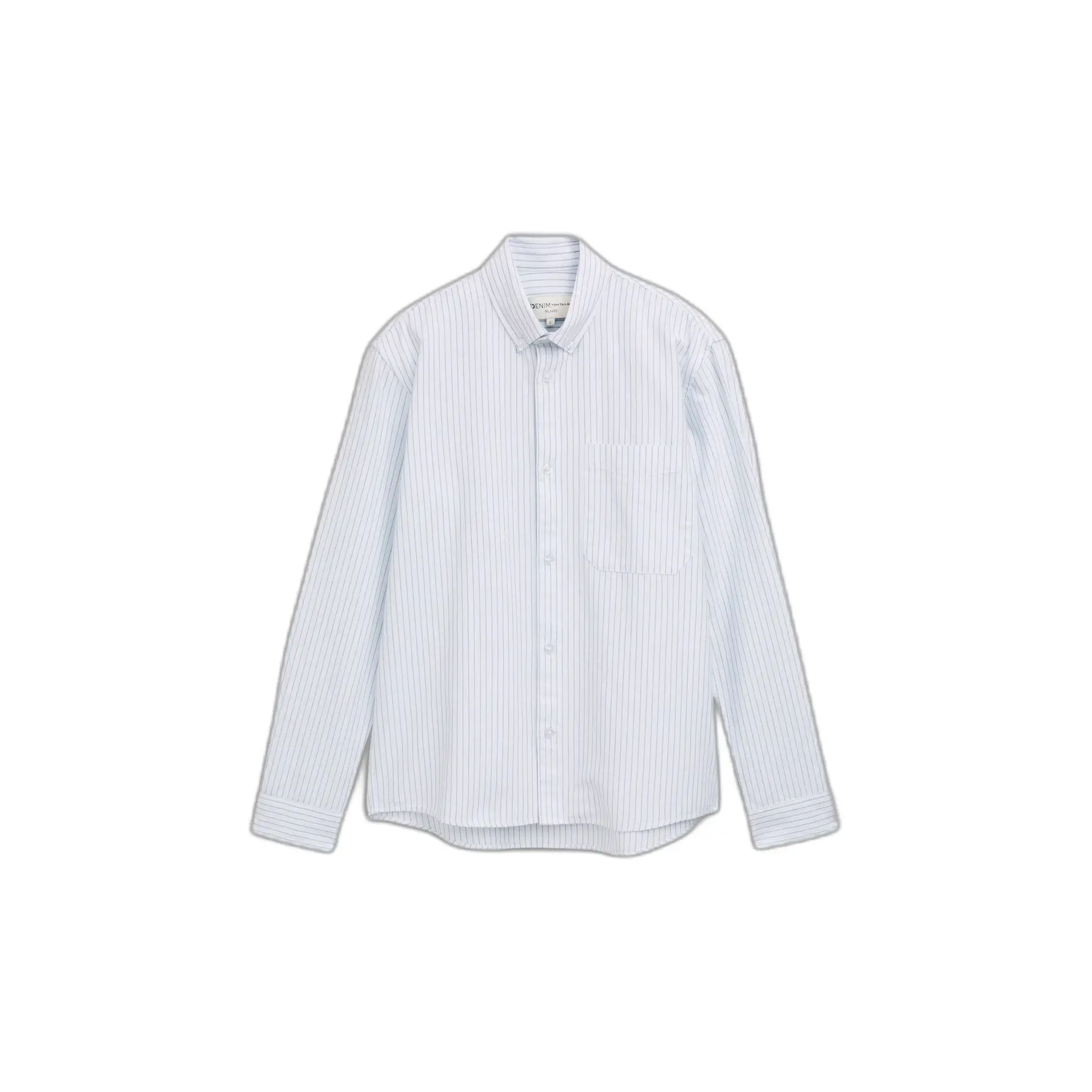 Camicia a righe Tom Tailor Denim Relaxed