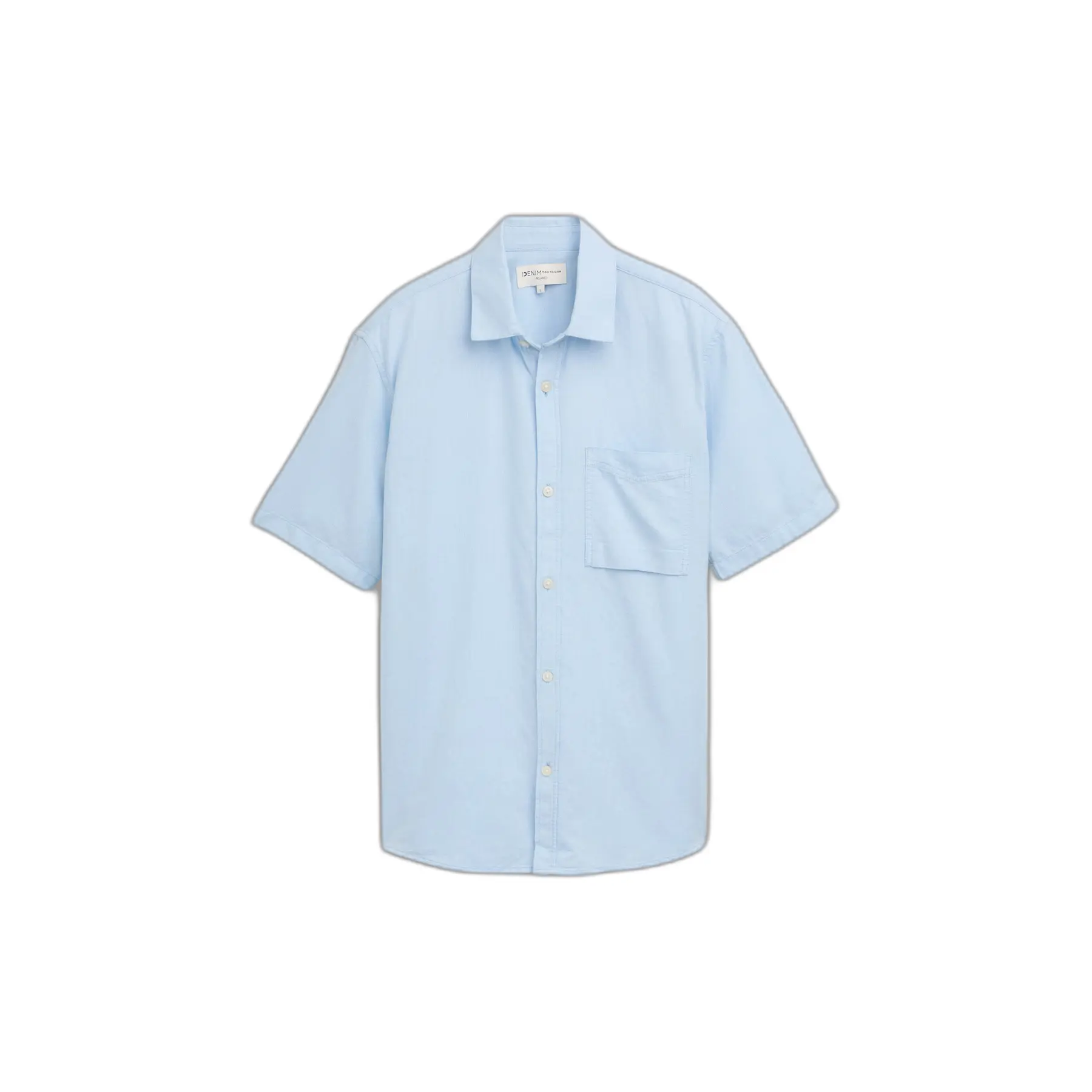 Chemise in Fil Flamé Tom Tailor Denim relaxed