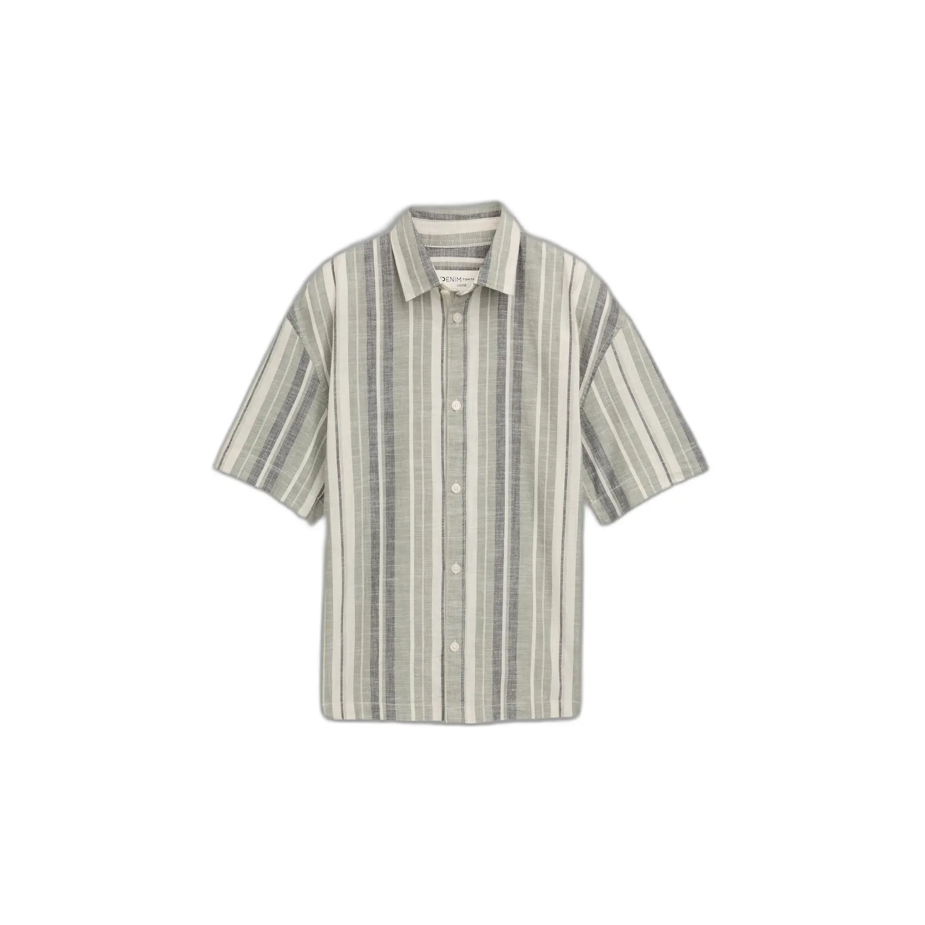 Camicia con orlo dritto Tom Tailor Denim loose fit