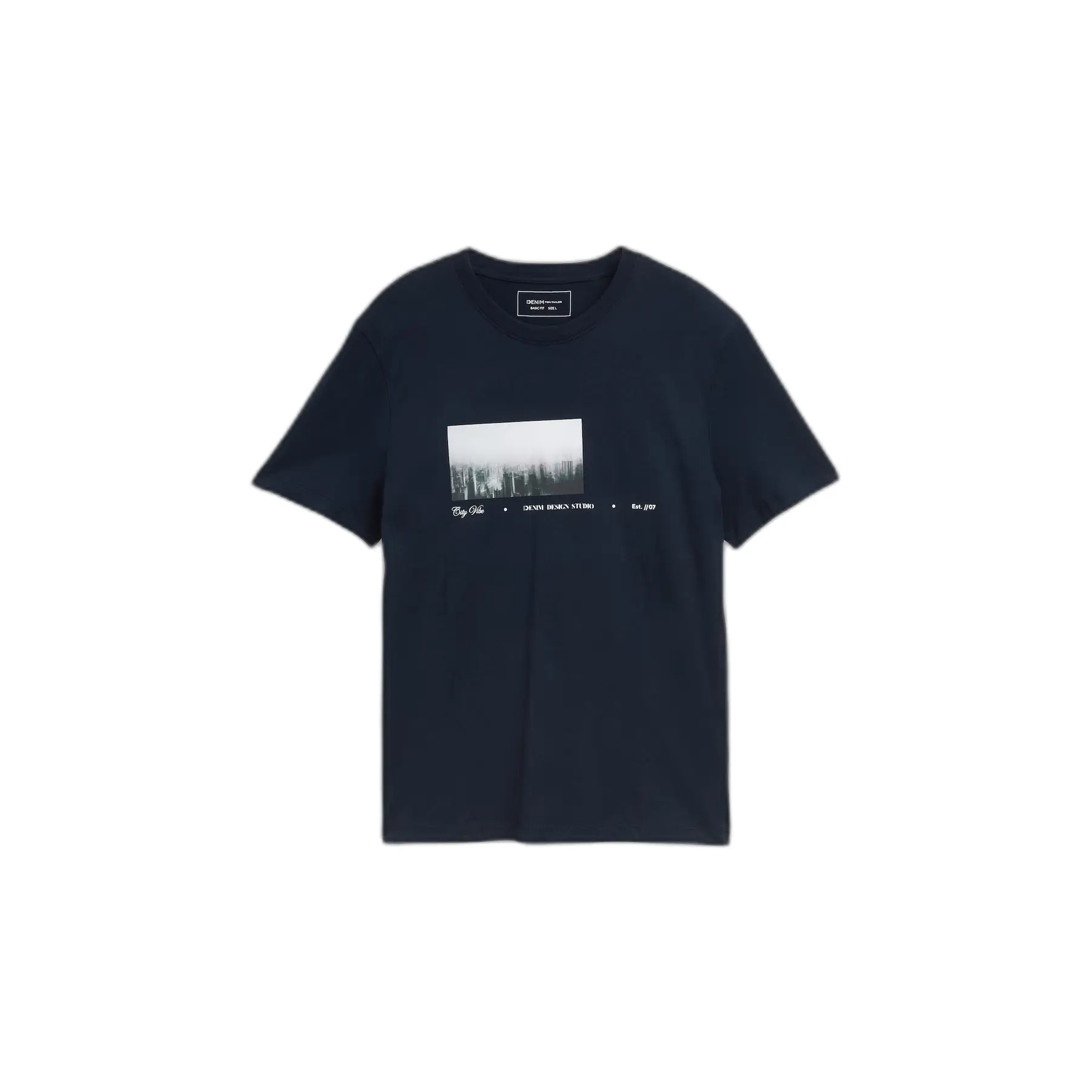 T-shirt con stampa fotografica Tom Tailor Denim