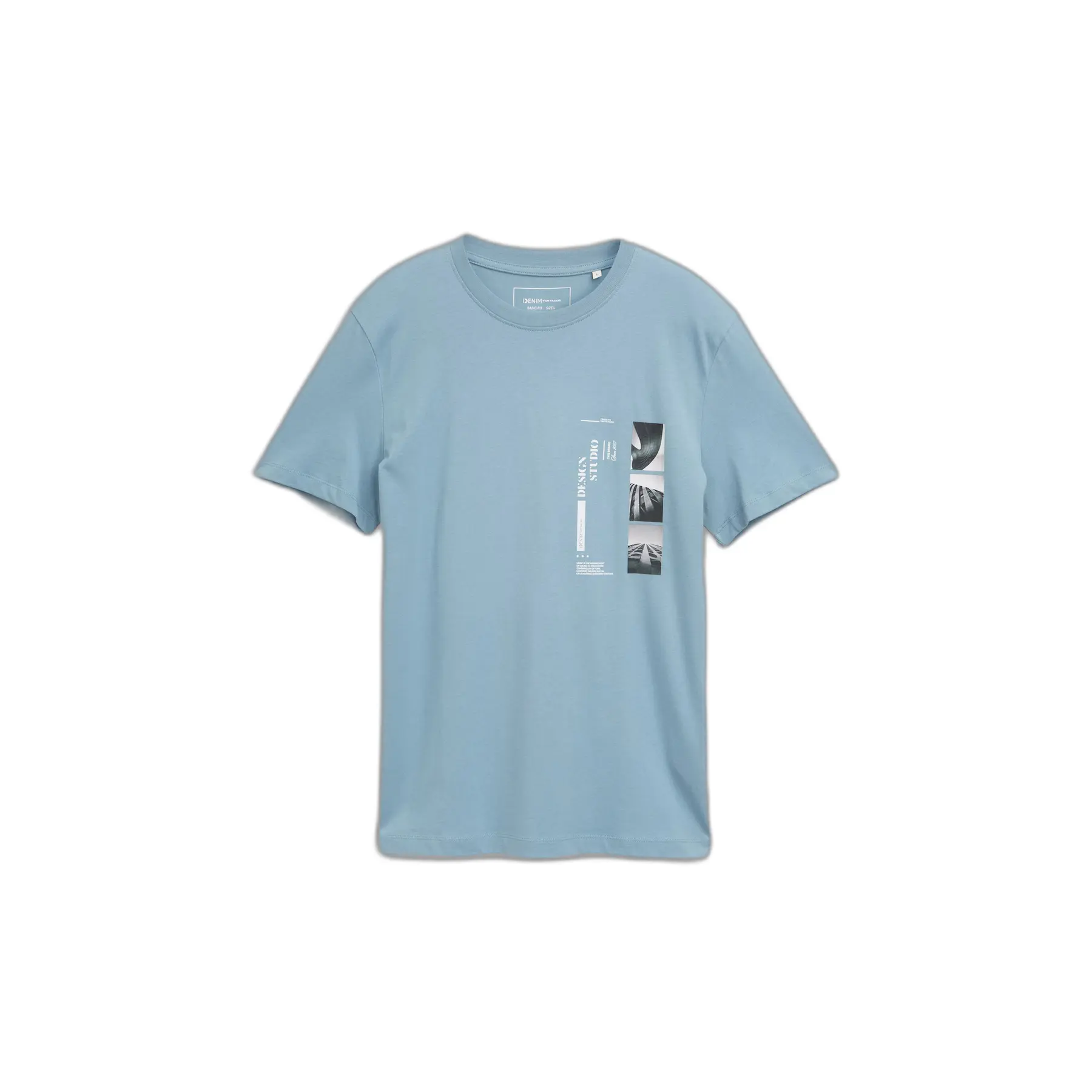 T-shirt con stampa fotografica Tom Tailor Denim