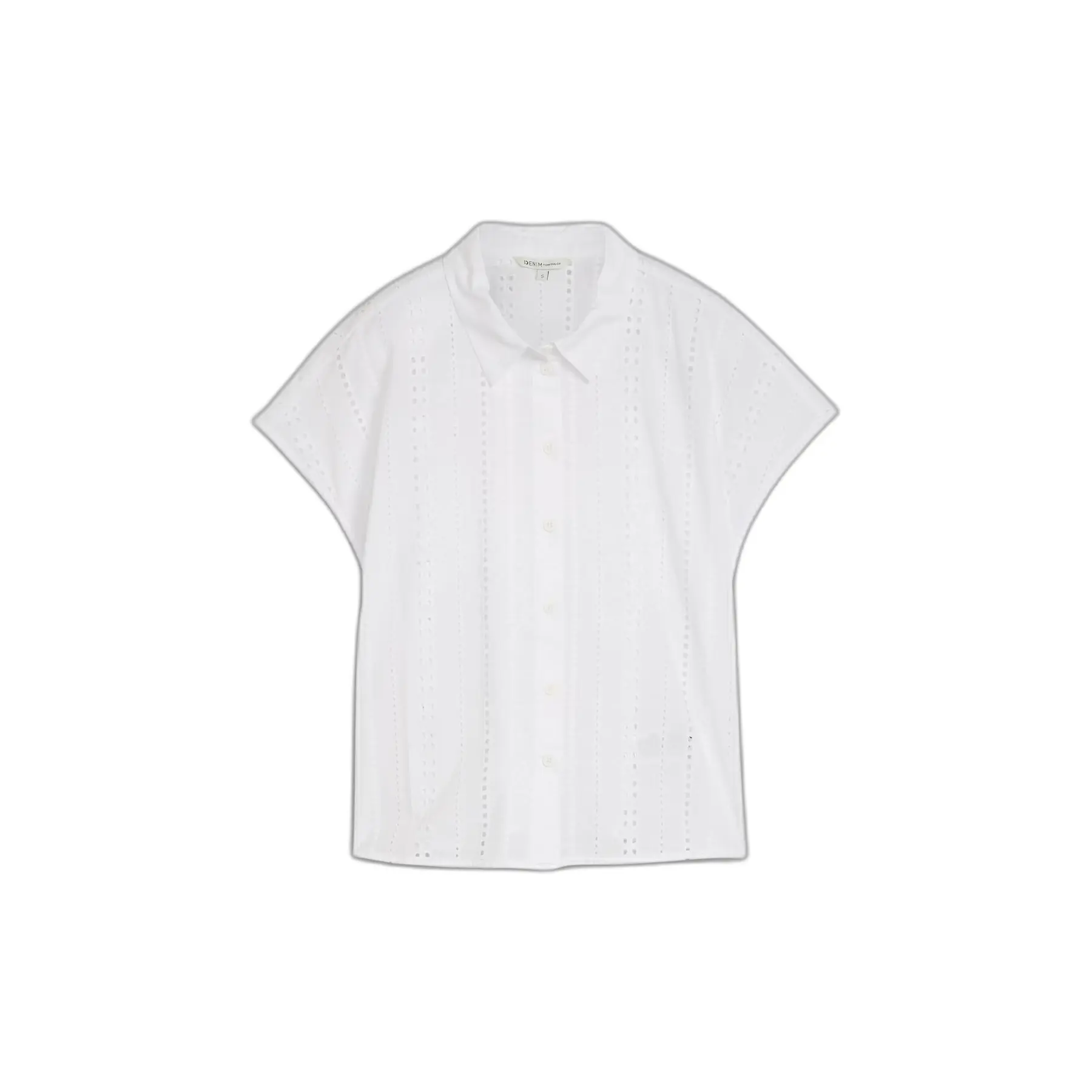 Blusa in cotone ricamata donna Tom Tailor Denim