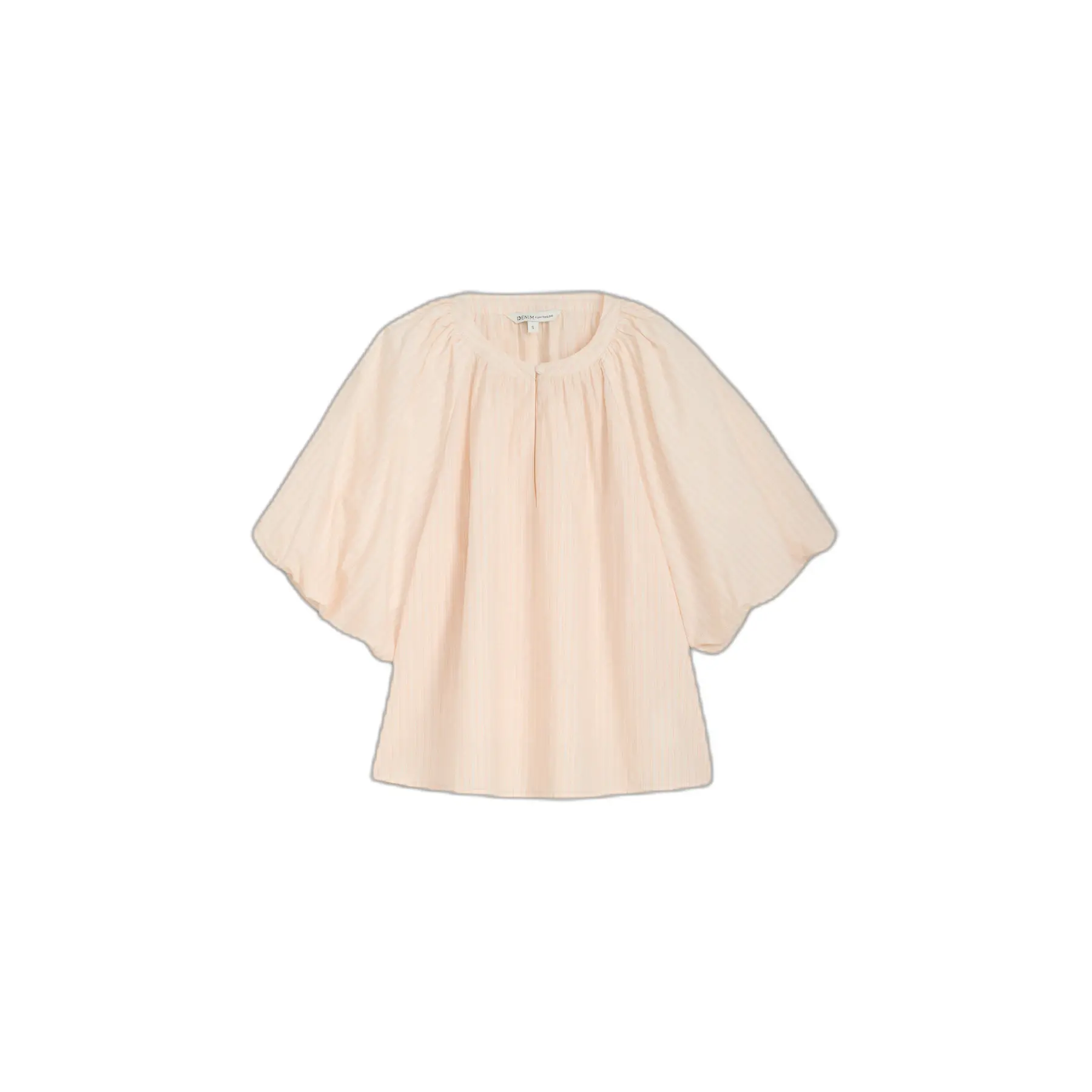 Blusa in popeline con bottoni dettagli donna