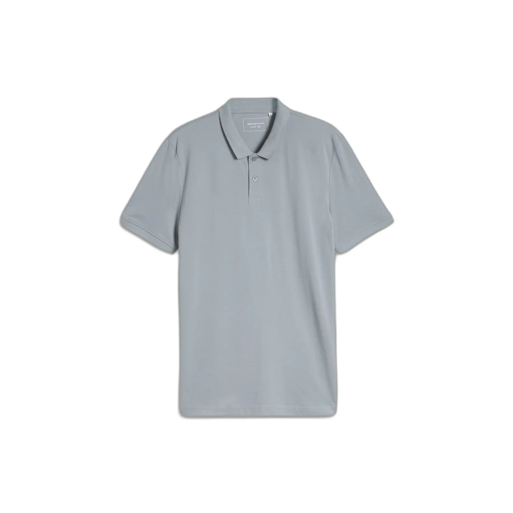 Tom Tailor Denim - Piqué-poloshirt van katoen - Maat XXL - ultimate grey