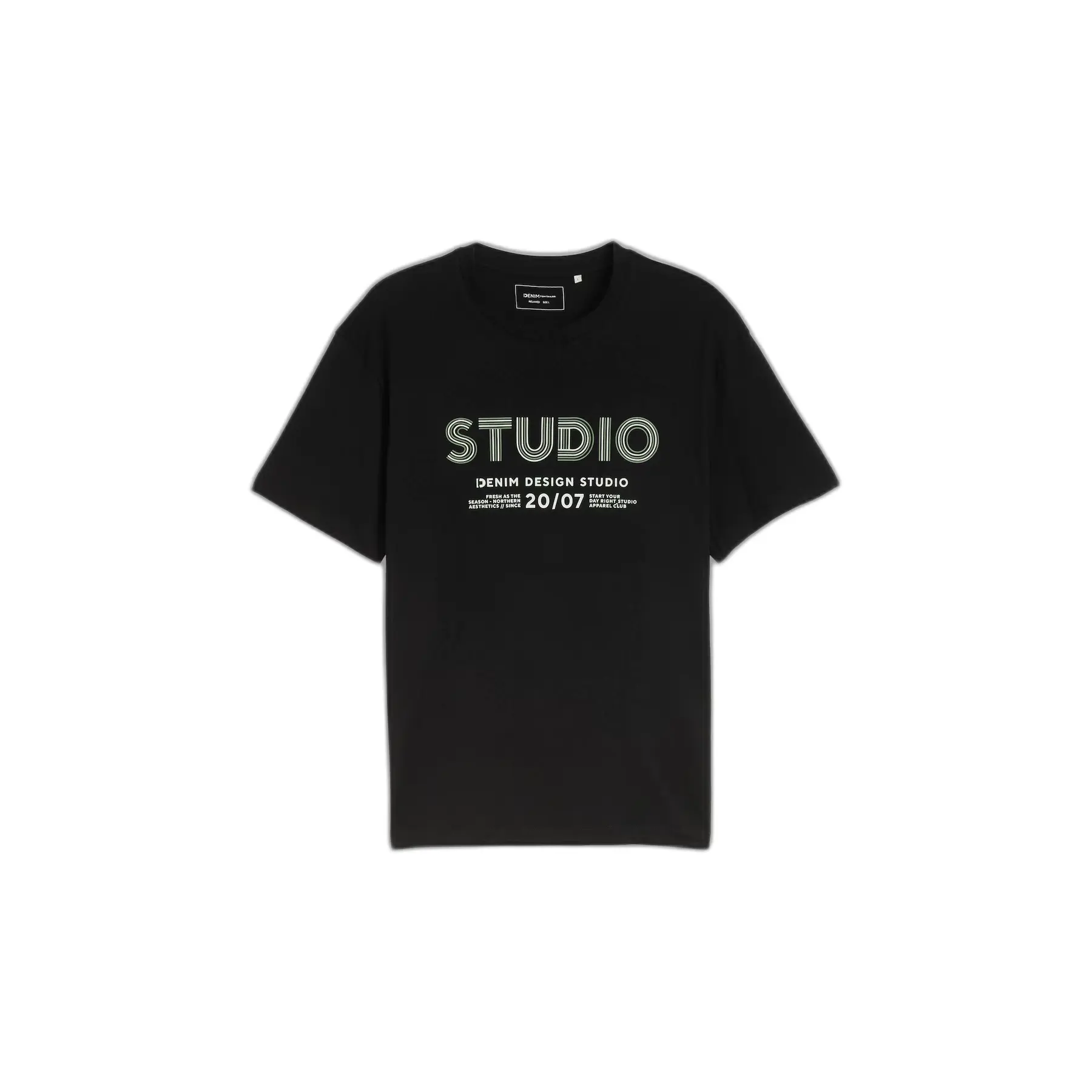 T-shirt in fantasia Tom Tailor Denim Relaxed