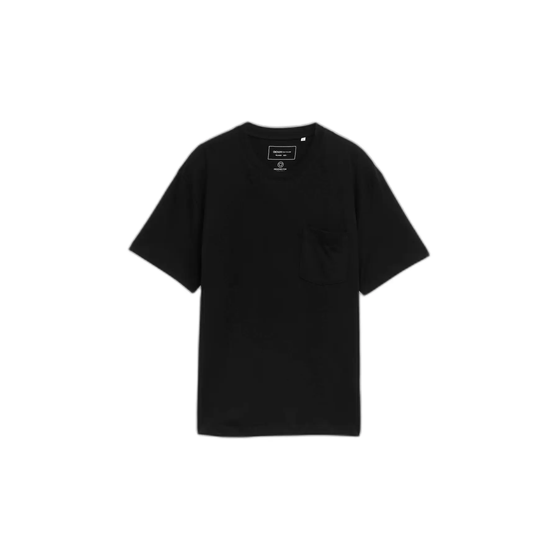 T-shirt con tasca Tom Tailor Denim Relaxed