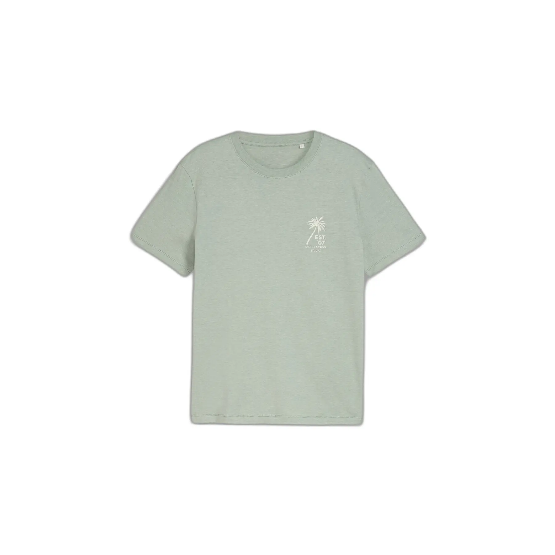 T-shirt a righe stampato Tom Tailor Denim