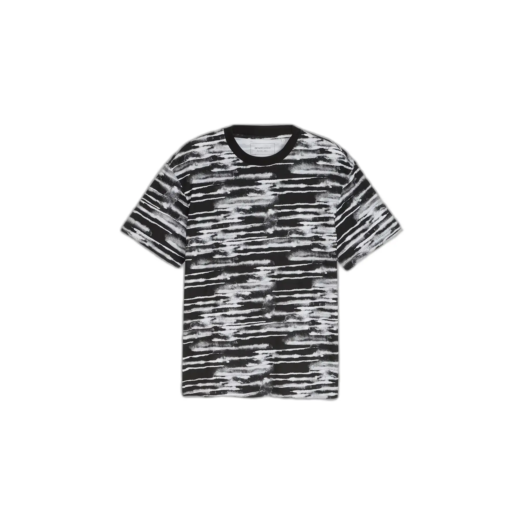 T-shirt in fantasia Tom Tailor Denim Relaxed