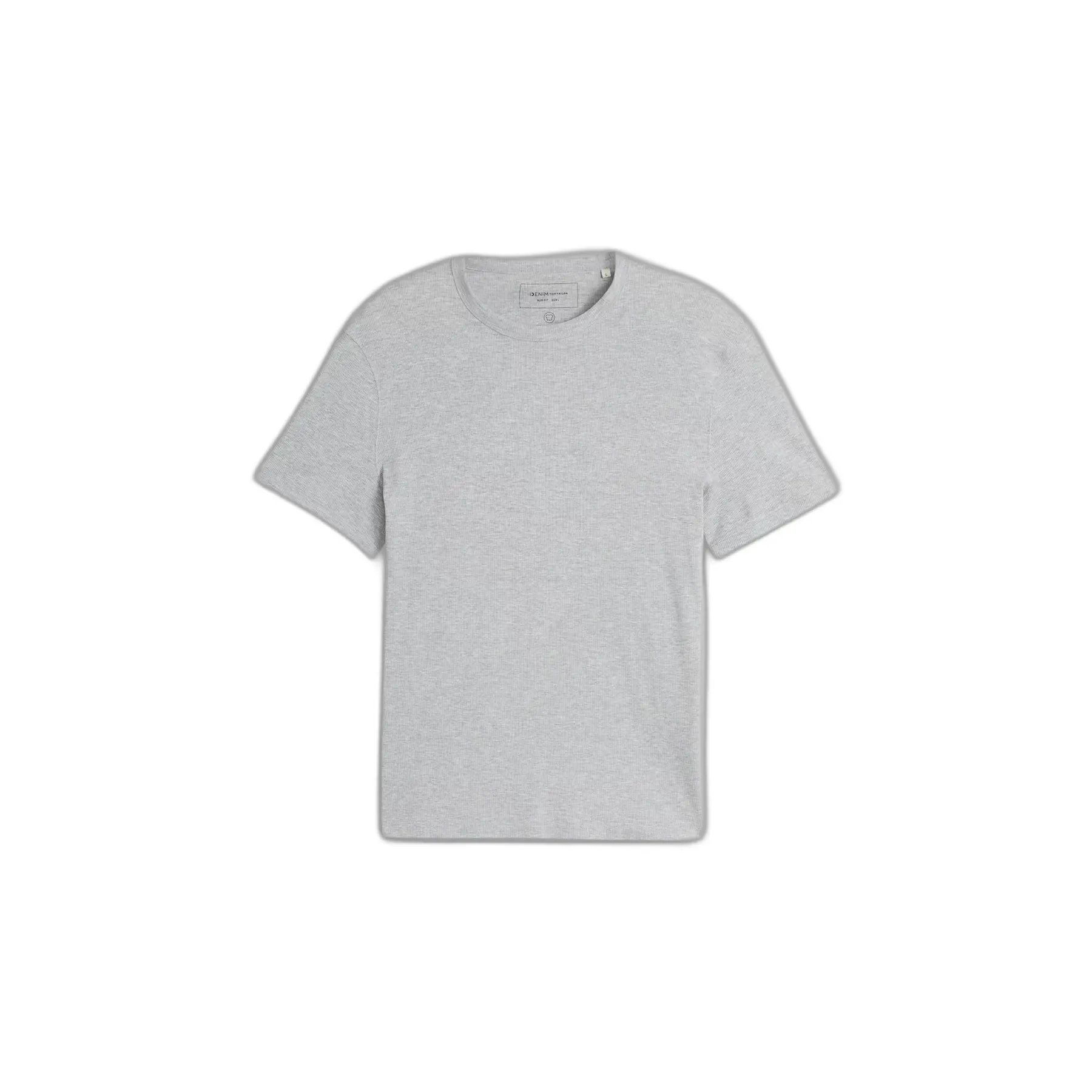 T-shirt slim a coste Tom Tailor Denim