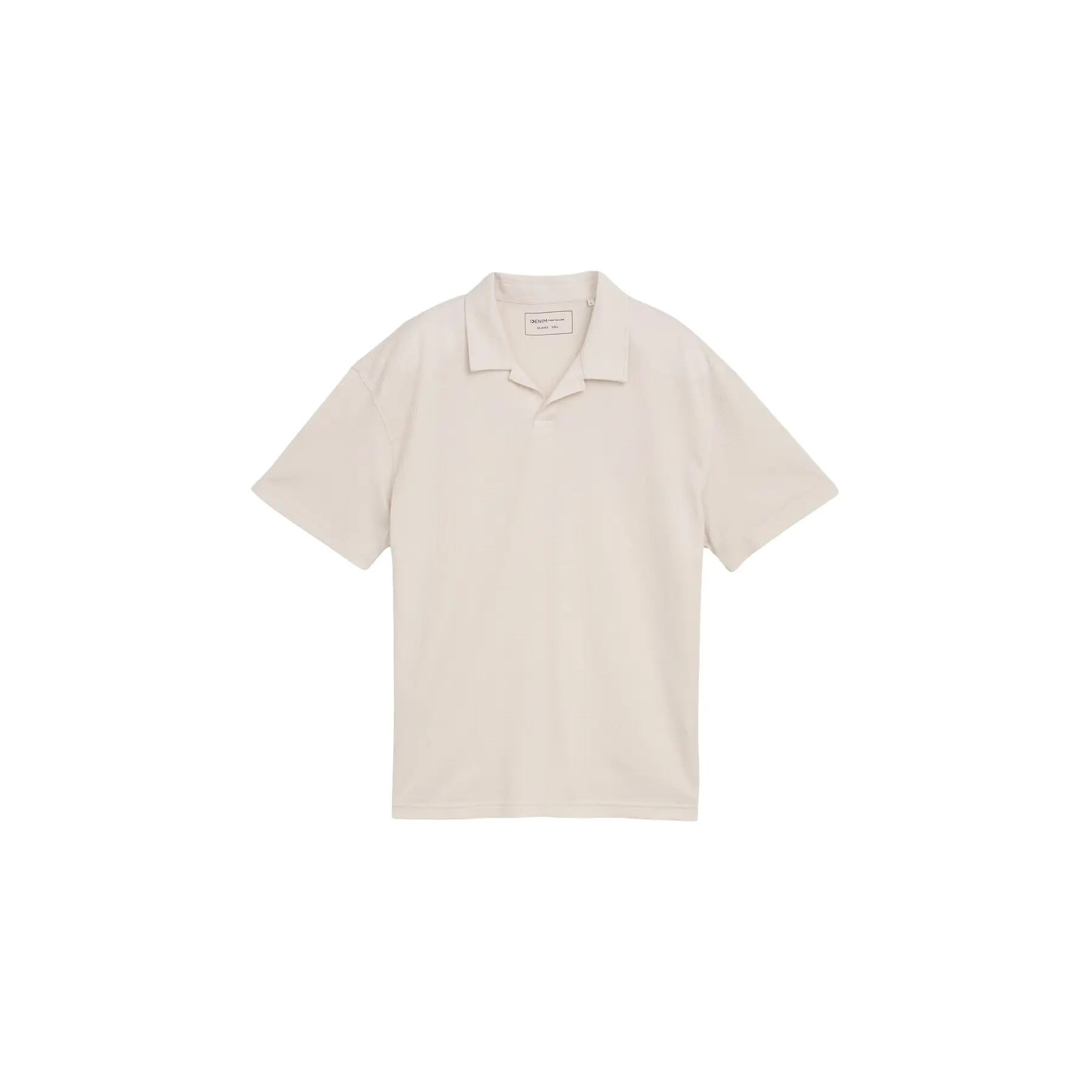 Strukturiertes Relaxed-Polo Tom Tailor Denim