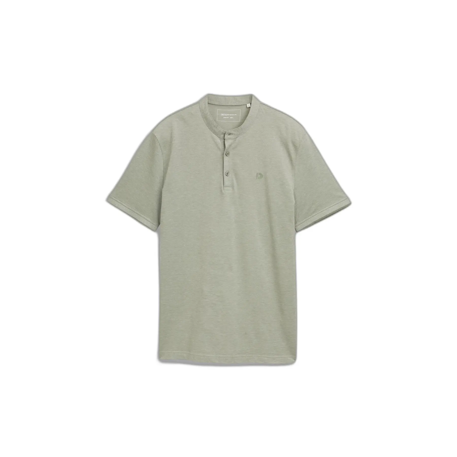 Polo a collo alto bicolore Tom Tailor Denim