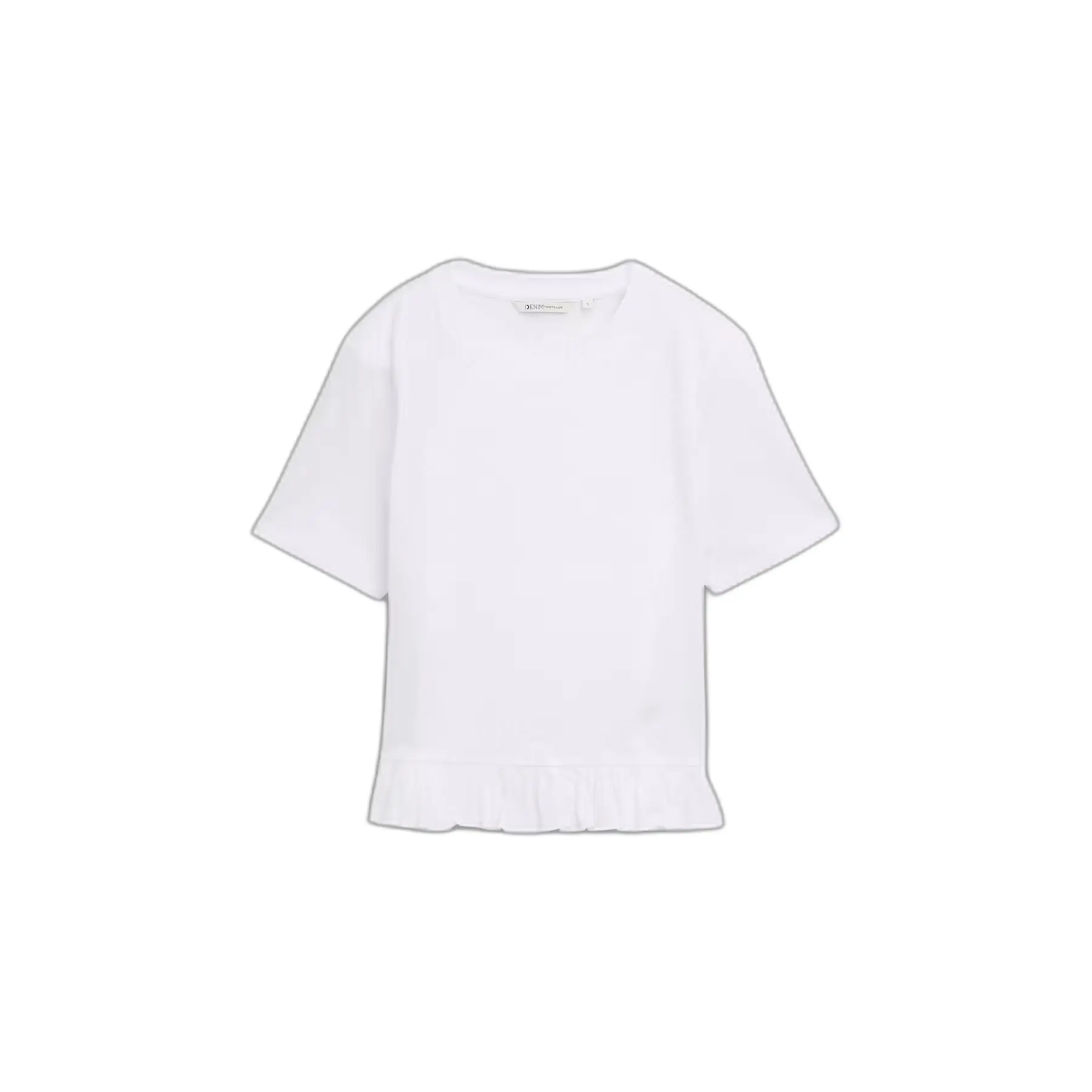 T-shirt volantato donna Tom Tailor Denim