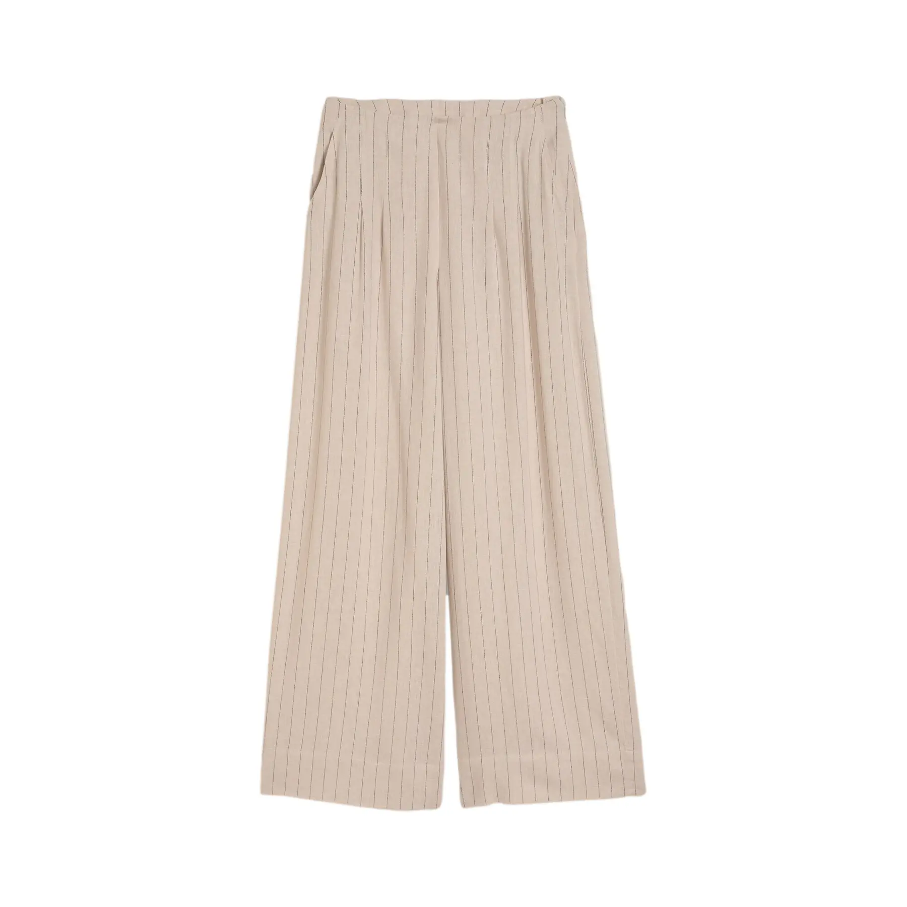 Pantaloni moderni wide leg in lino donna Tom Tailor Denim