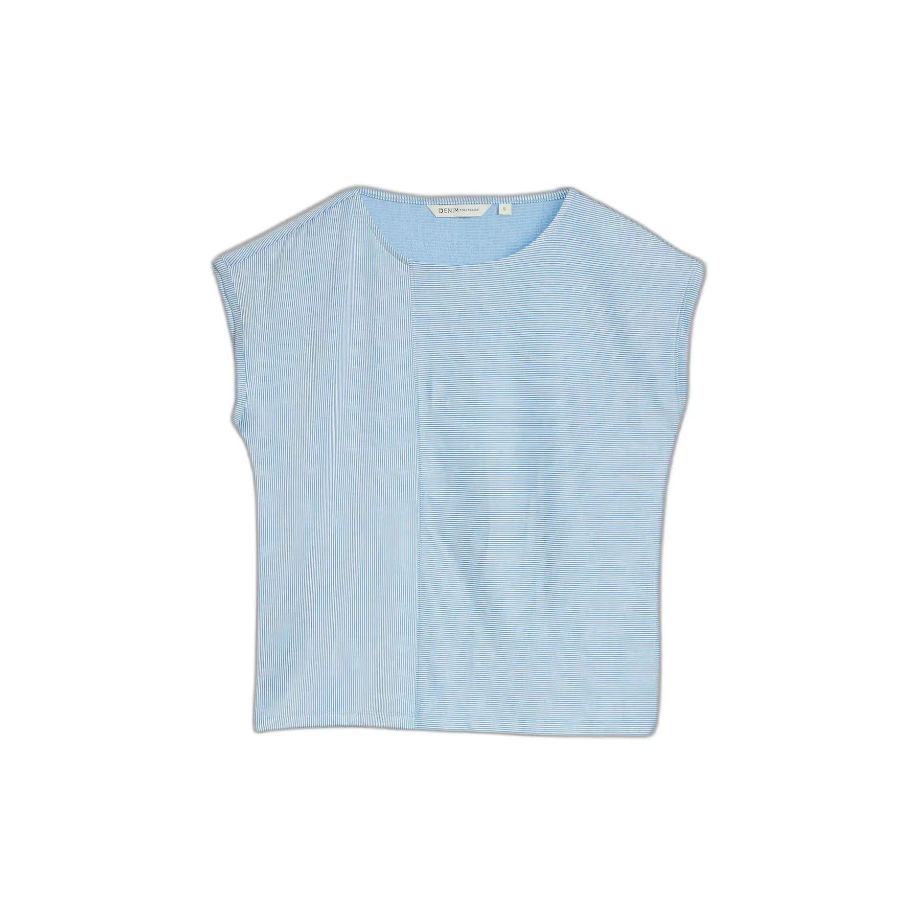 T-shirt Strutturato Fluido Donna Tom Tailor Denim