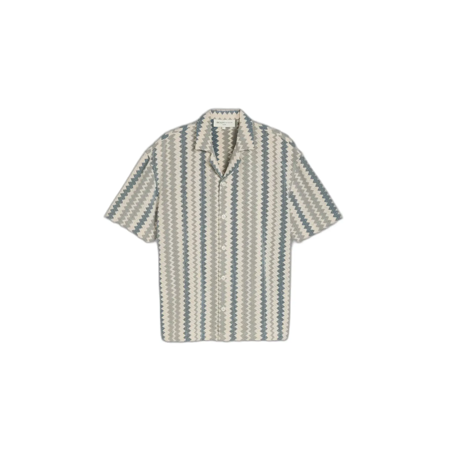 Chemise loose texturizzata in crochet resort Tom Tailor Denim