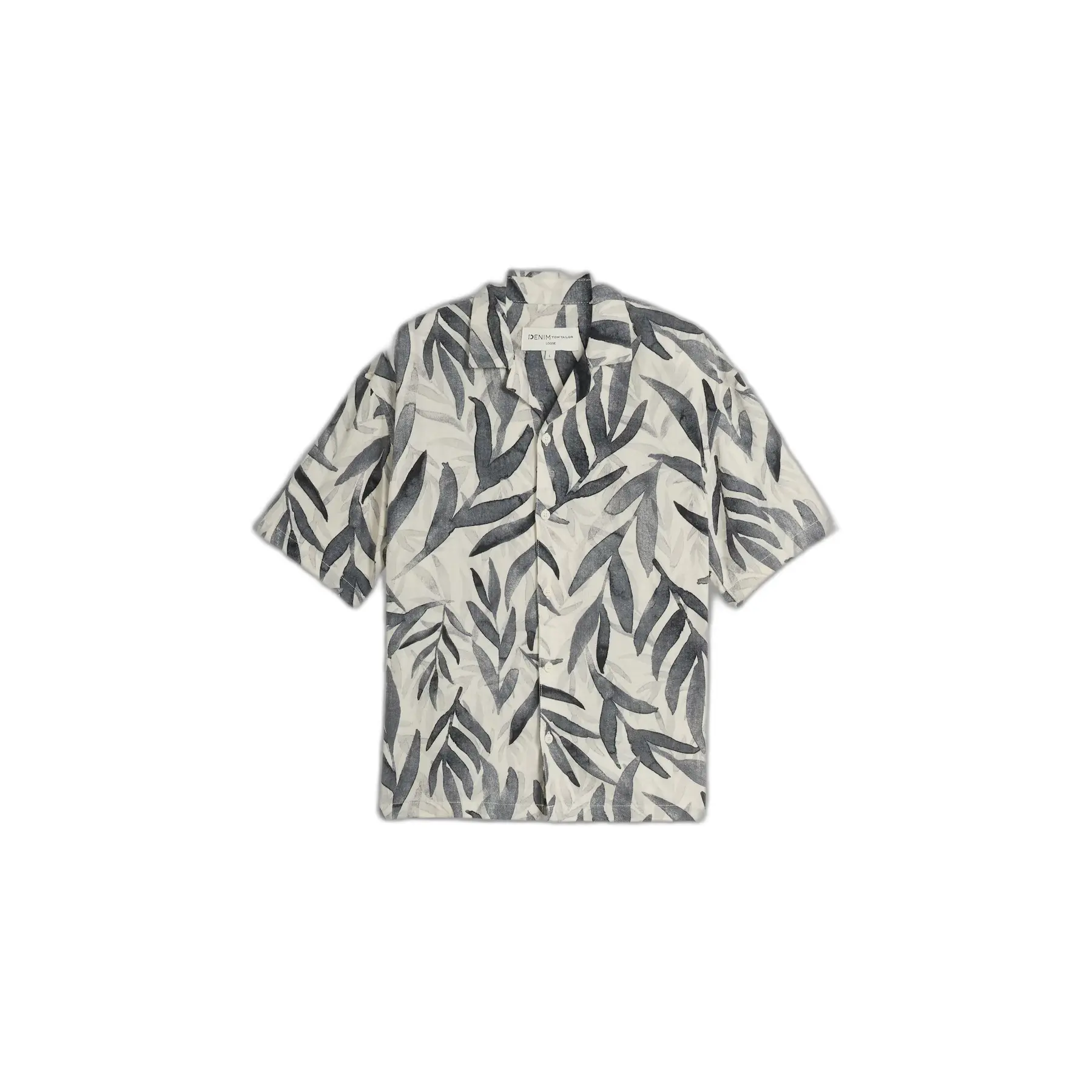 Camicia loose in viscosa cotone resort Tom Tailor Denim