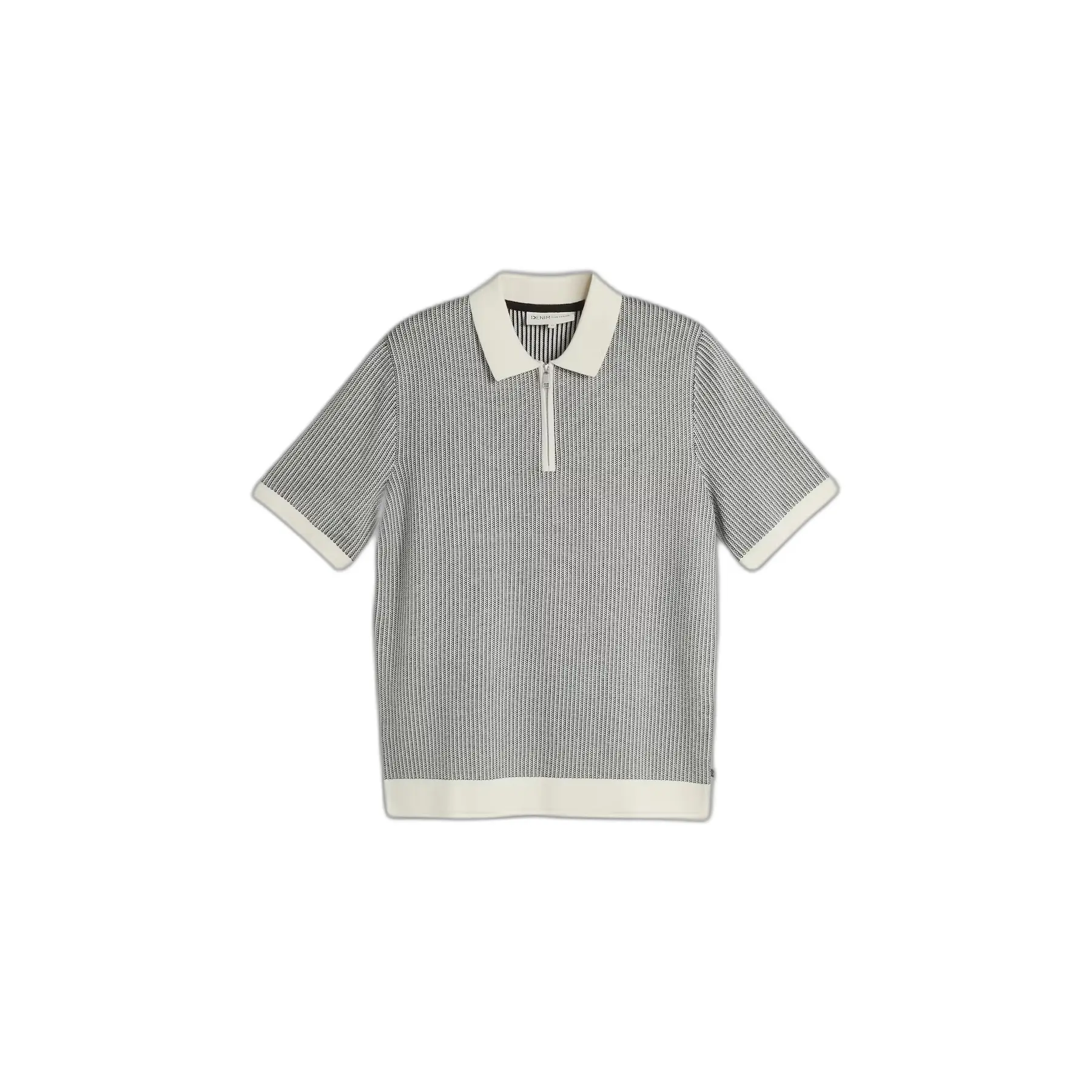 Polo jacquard in maglia Tom Tailor Denim