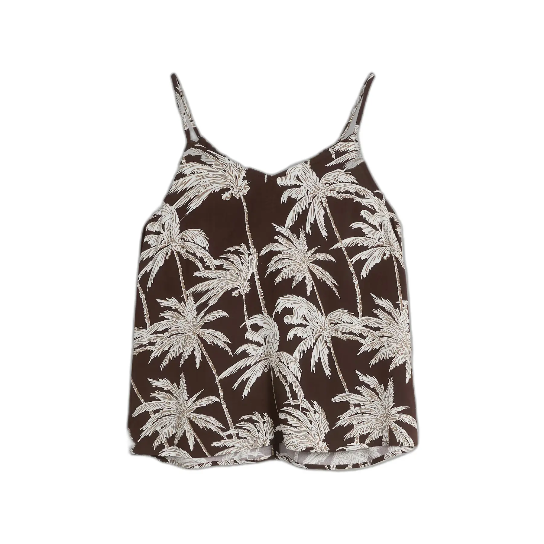 Canotta scollata a V con spalline donna Tom Tailor Denim