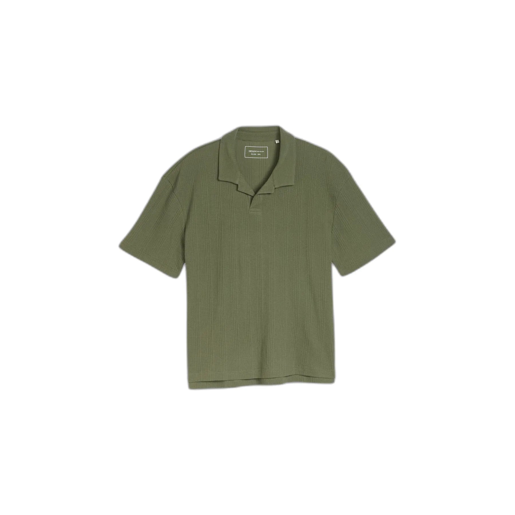 Polo rilassato strutturato Tom Tailor Denim