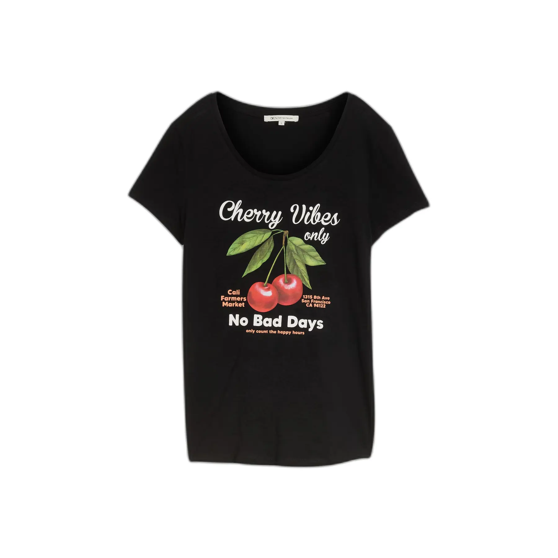 T-shirt in fantasia da donna Tom Tailor Denim