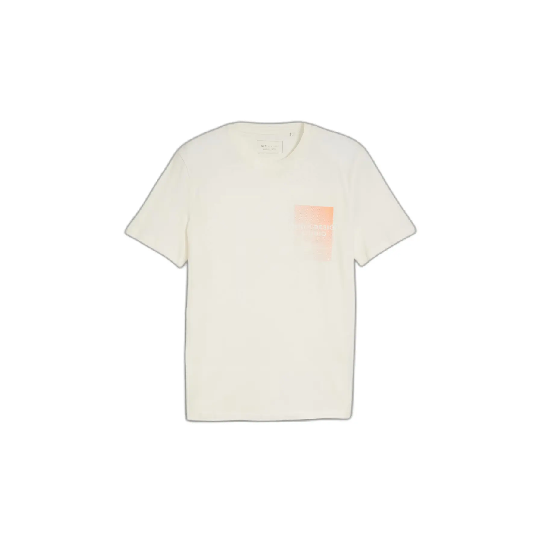 T-shirt stampato unicolore Tom Tailor Denim