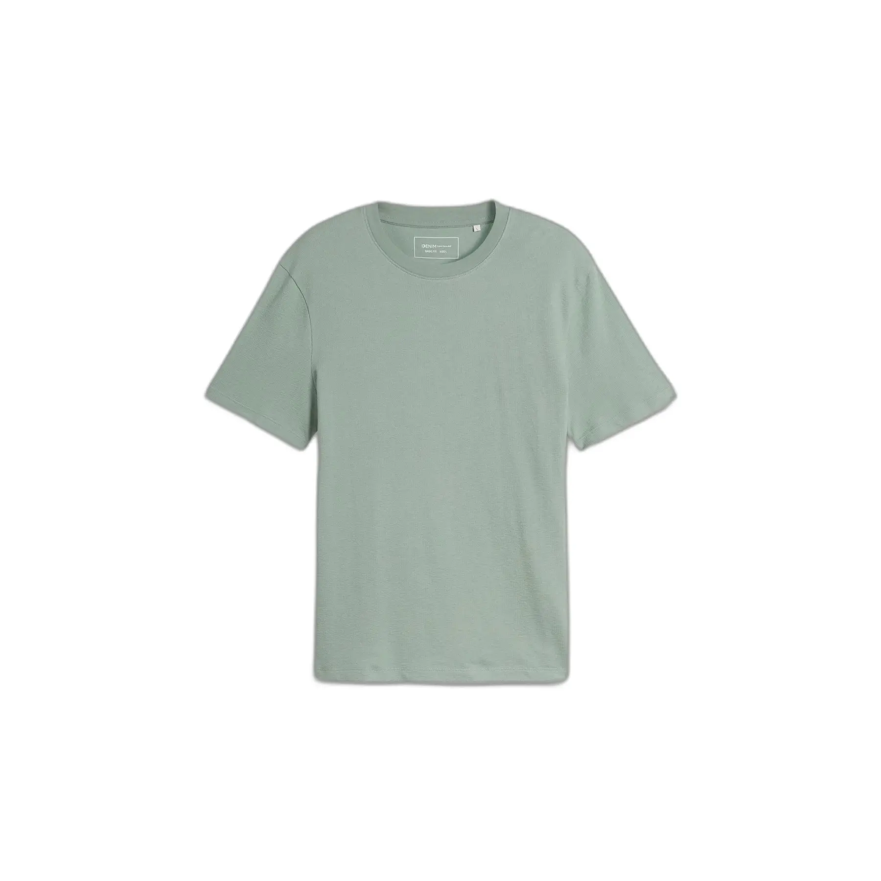 T-shirt semplice strutturato Tom Tailor Denim
