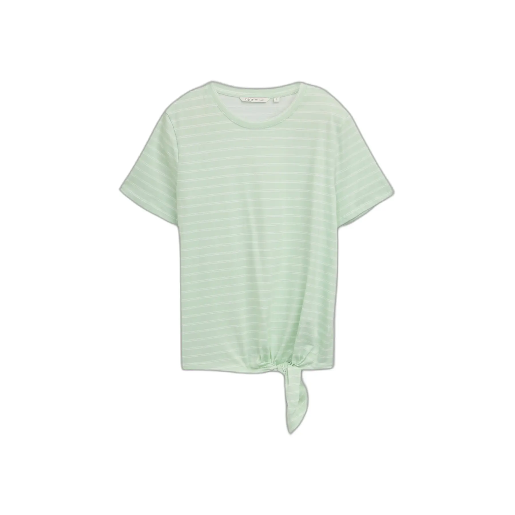 T-shirt stampato con fiocco donna Tom Tailor Denim