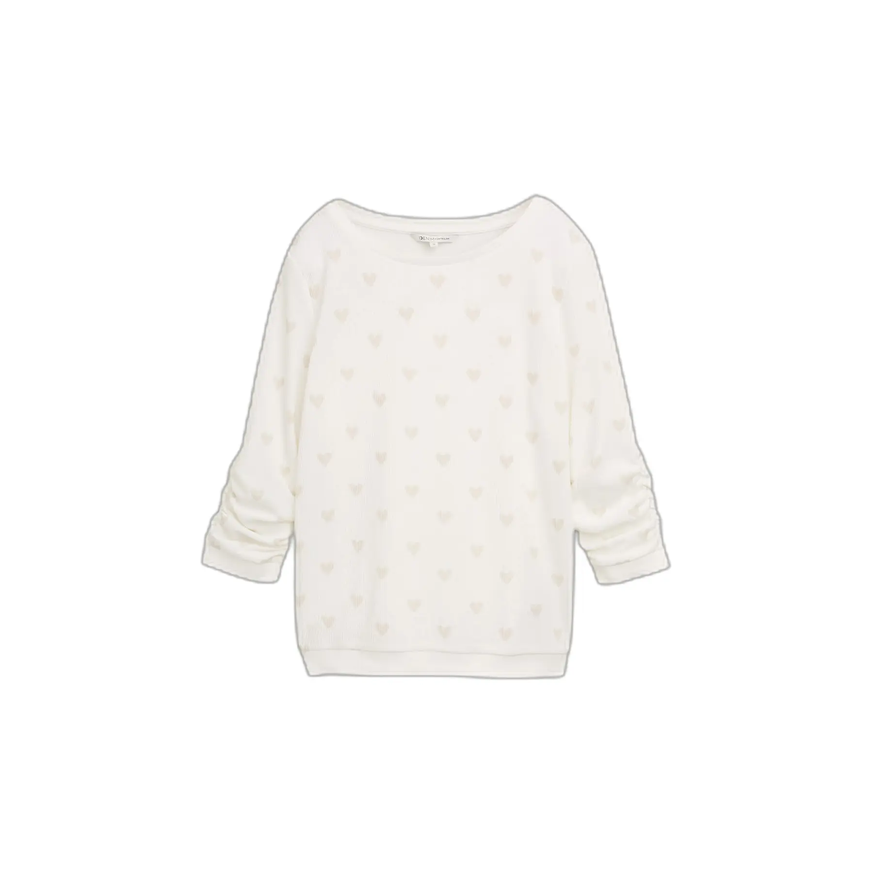 Felpa arricciata donna Tom Tailor Denim