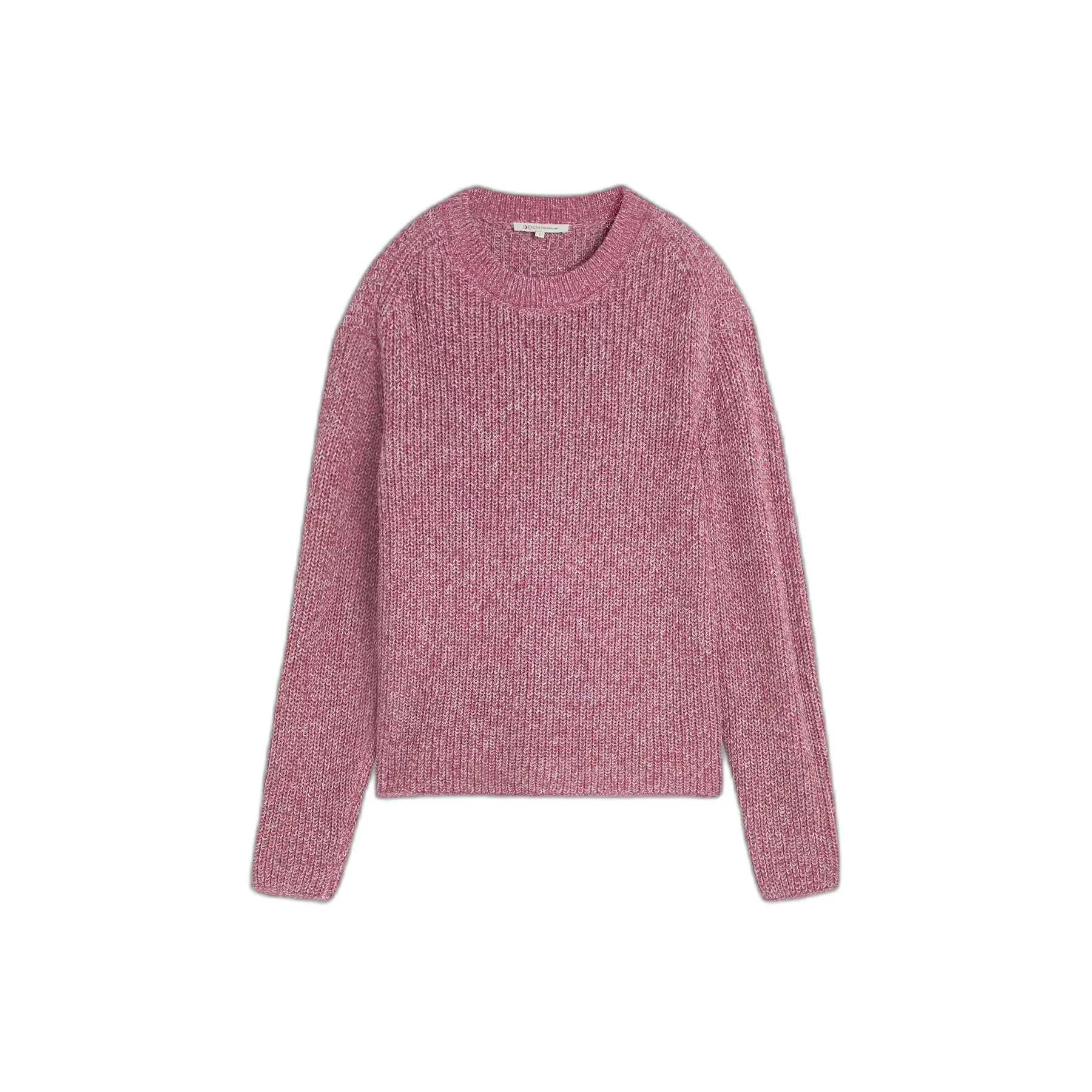Pull mouliné a girocollo donna Tom Tailor Denim